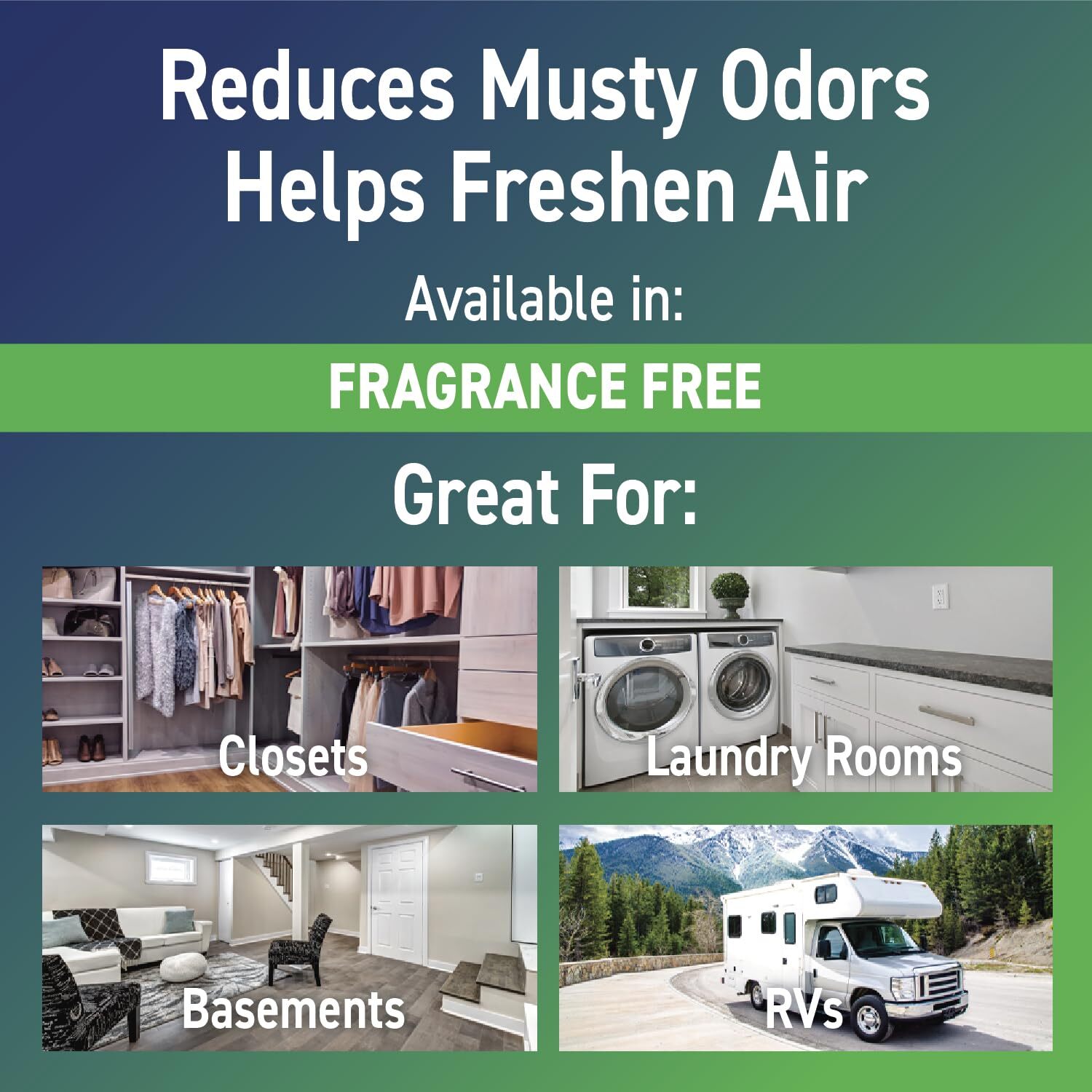 Concrobium Moisture Grabbers 1.72lb Absorbs Humidity Prevents Odors and Damage