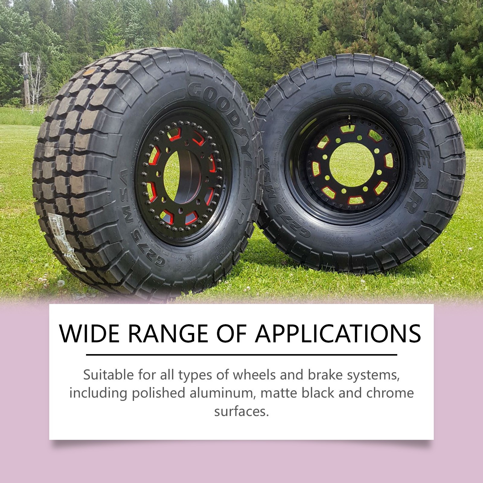 Heavy Duty Wheel Cleaner Tire & Rim Foam Spray Brake Dust Remover