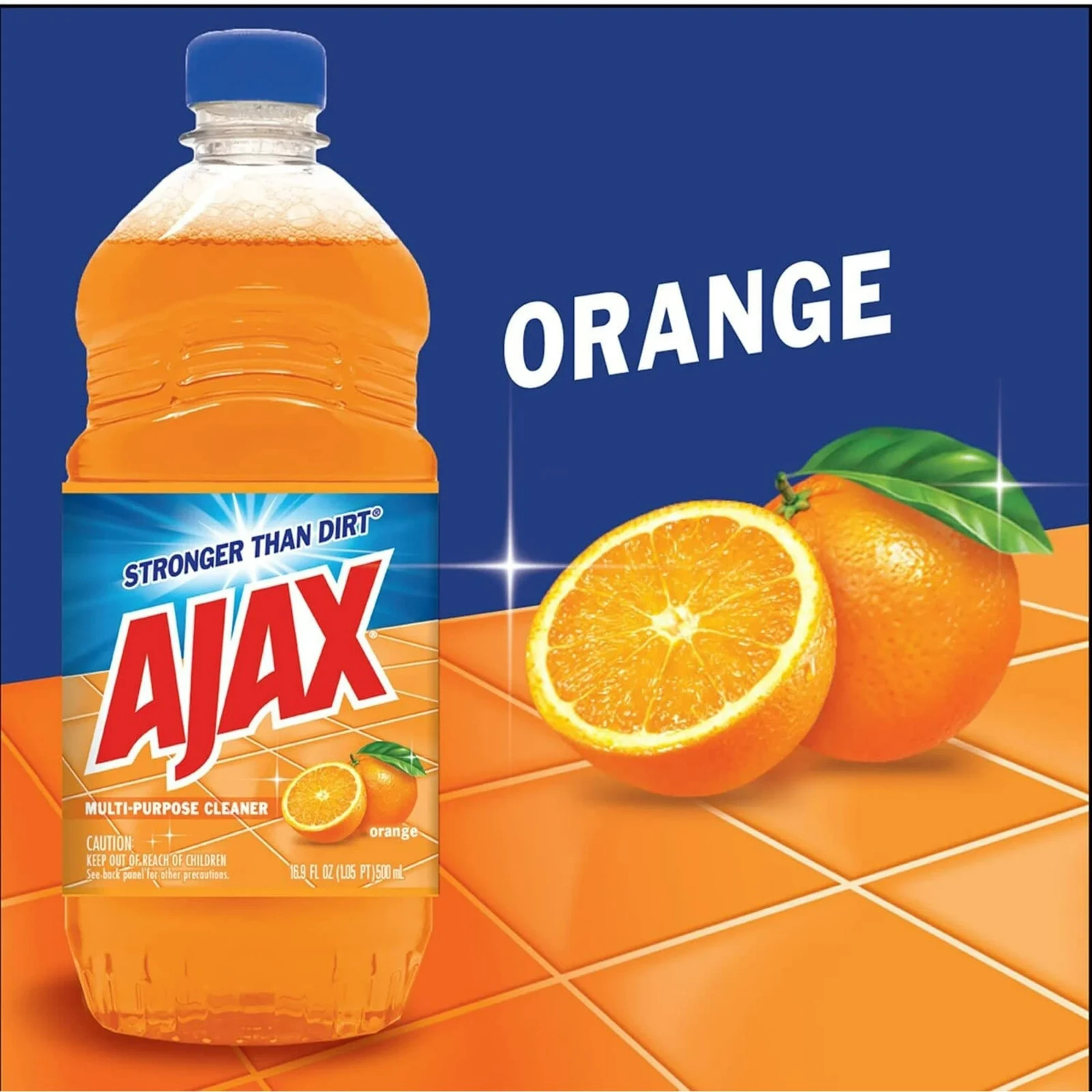 Ajax ORANGE All Purpose Cleaner 16.9 oz Bottle 4 Pack