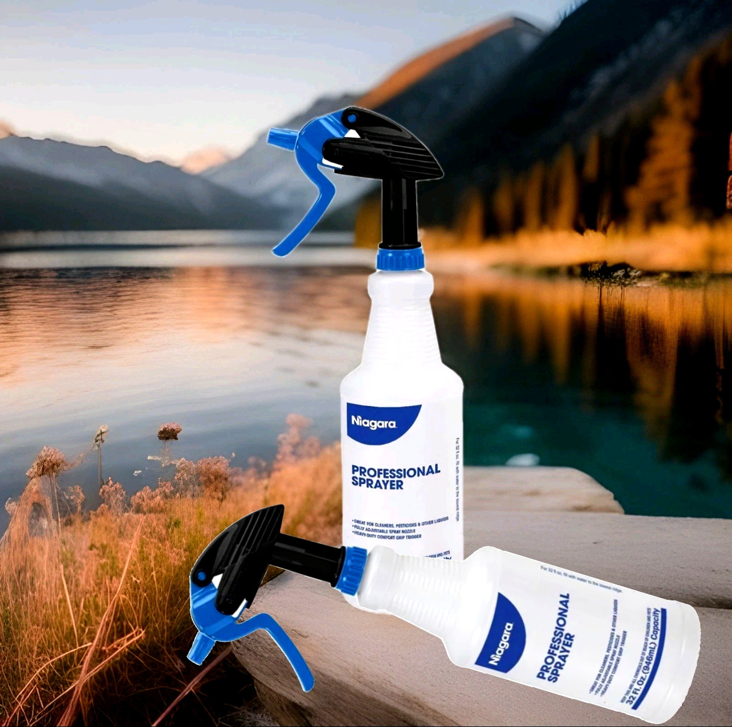 NIAGARA 32 oz. Professional Spray Bottles, 2-Pack