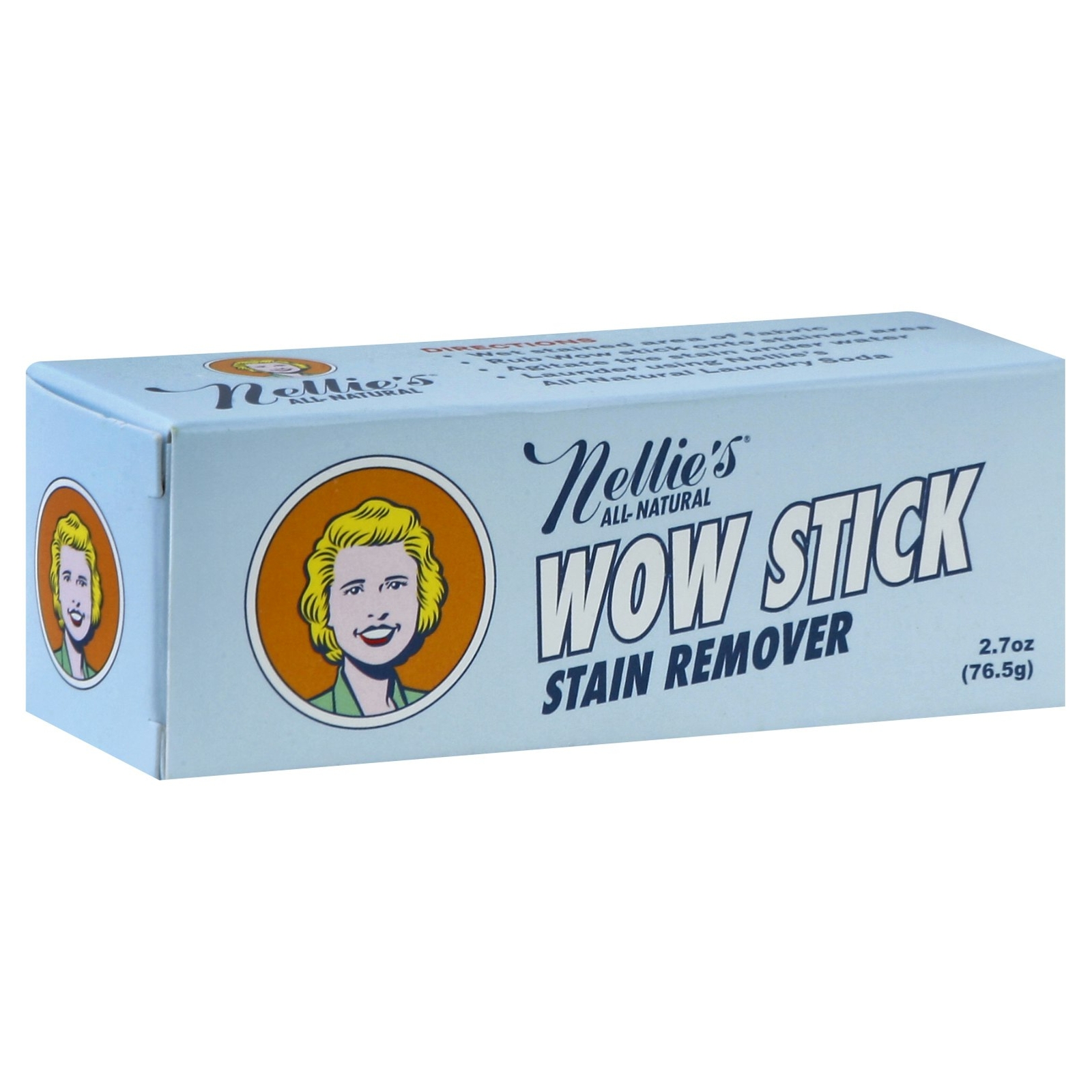 Nellies All Natural Laundry Stain Wow Stick 0.5 Lb (Pack of 12)