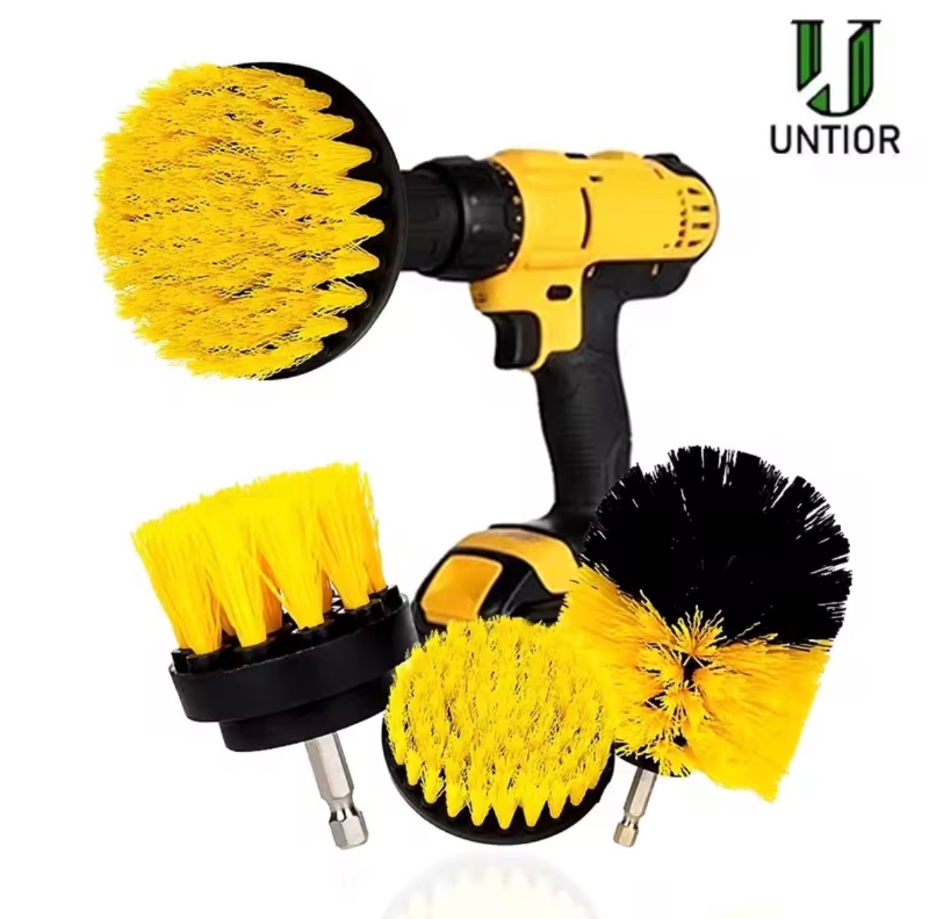3 To 26 Brush Attachments Set Scrub Pads Sponge Power Scrubber Wash Cleaning Kit