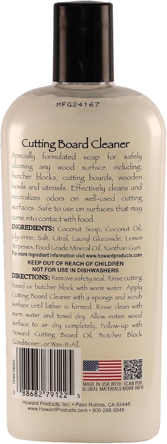 Products CBC012 Wood Cutting Board Cleaner, Wood Cleaner for Wooden Cutting B…
