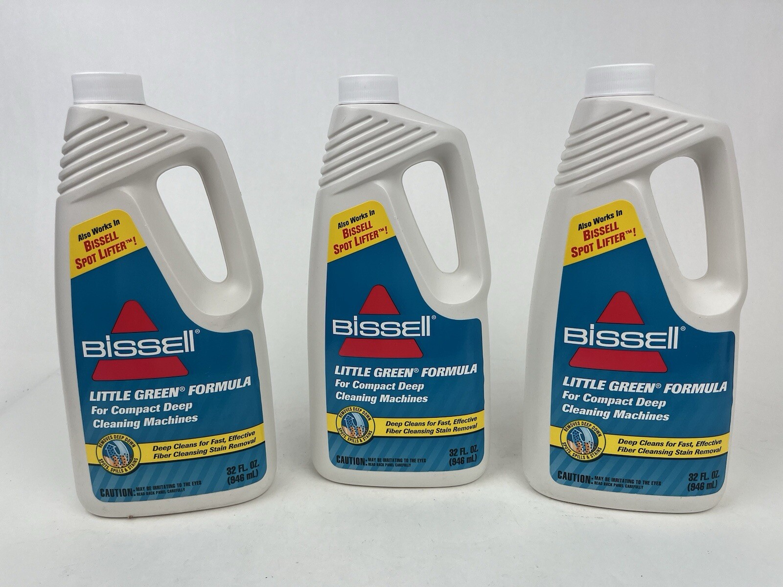 Bissell Little Green Formula Carpet Cleaner 32oz Concentrate – Lot of 3