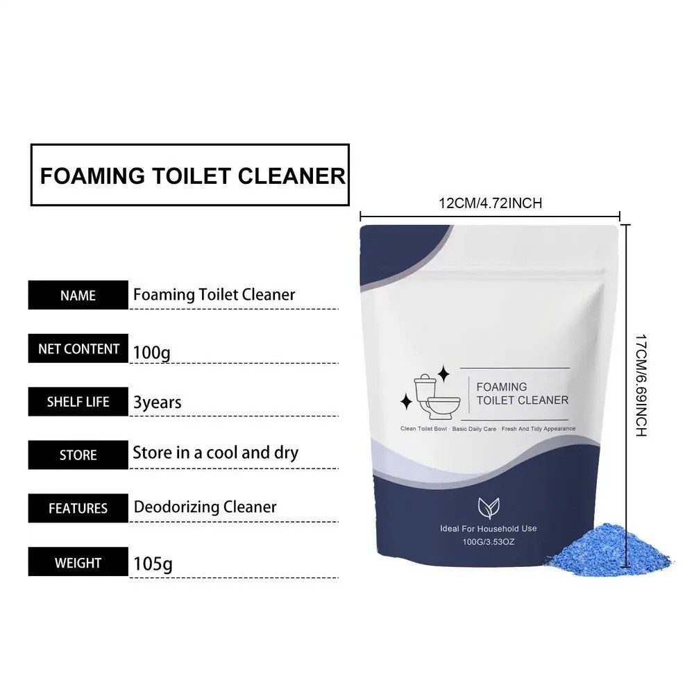Restorabowl Foaming Cleaning Powder Fresh Scent Fast Dissolving Daily Care-USA