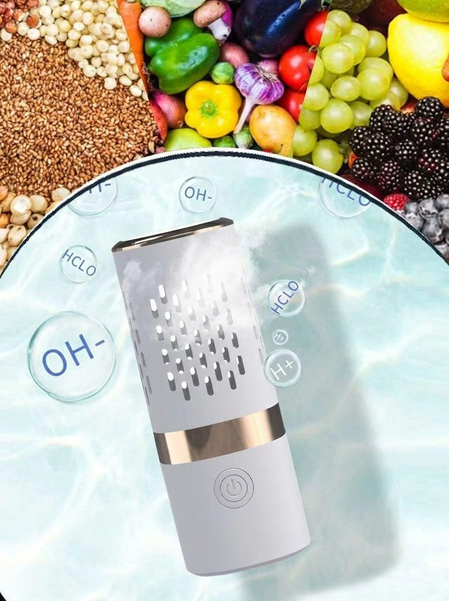 Vegetable and Fruit Cleaner Machine, Purified Water-Proof Fruit Cleaning Device