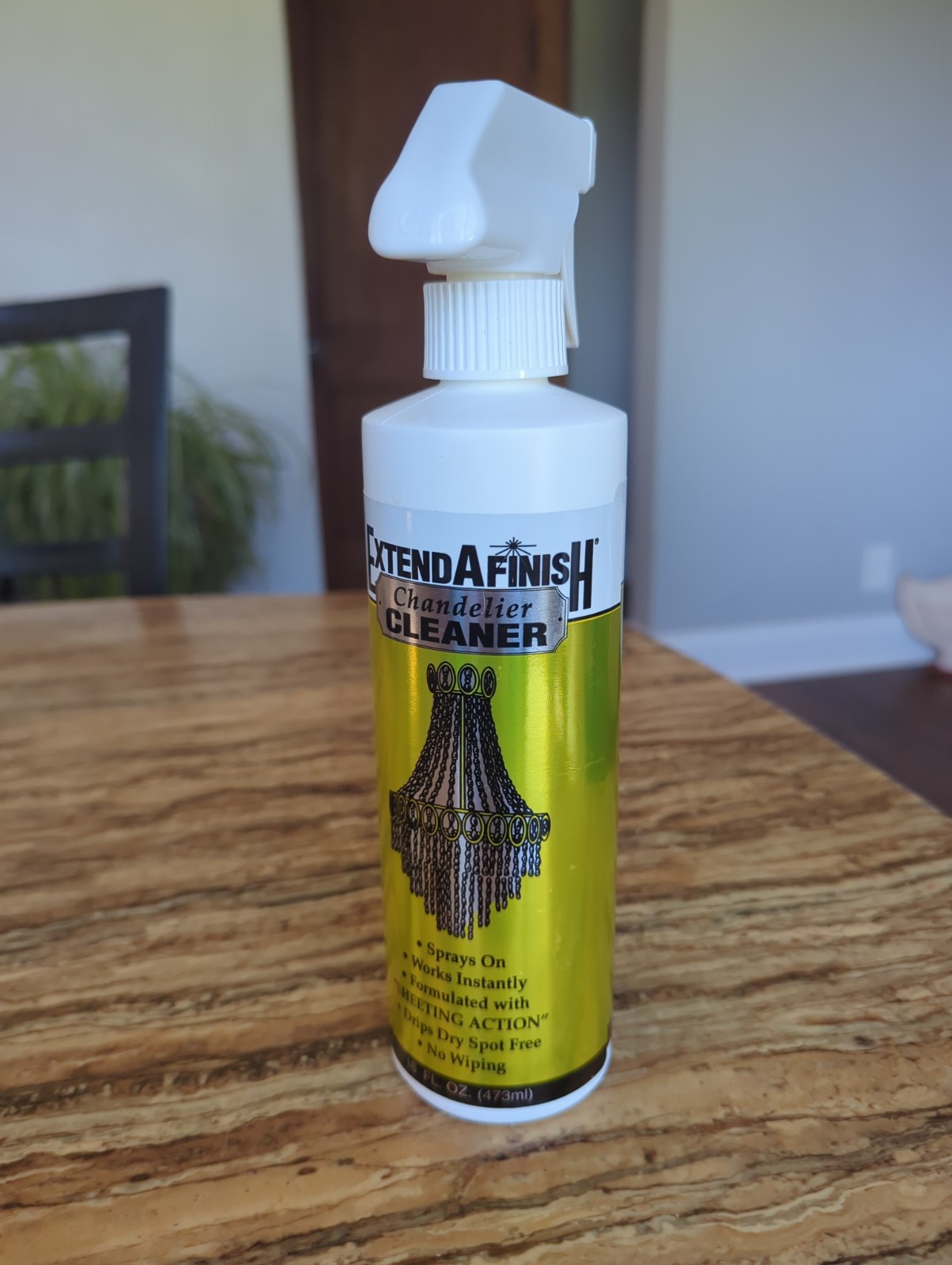 Extend A Finish Chandelier Cleaner 16oz Drip Dry Glass Crystal