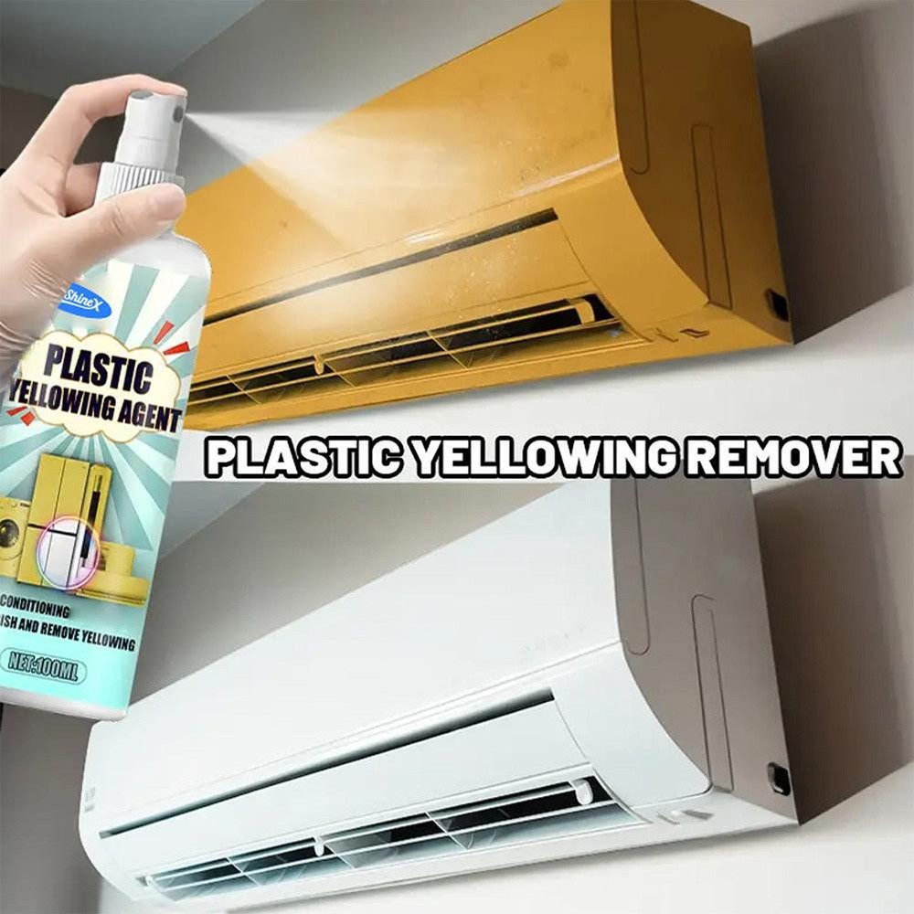 1PC Plastic Yellowing Remover Anti Oxidation Cleaning Agent 100ml with Towel Set