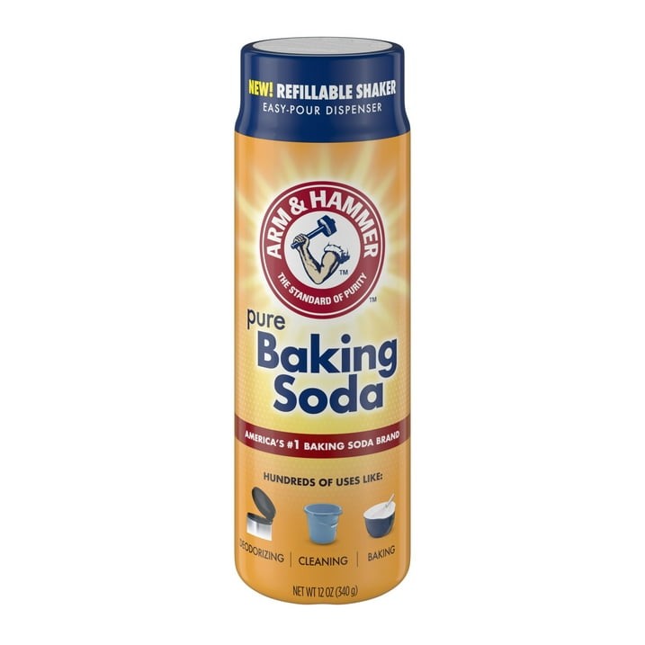 Pure Baking Soda Powder,Multi-Purpose Household Use,12oz Free Shipping in 2 days