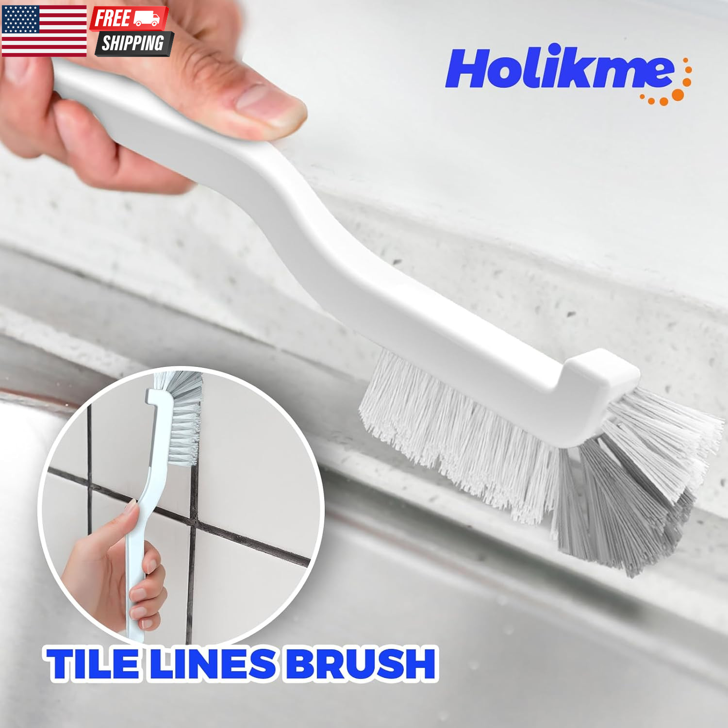 6Pack Kitchen Cleaning Brush, Green