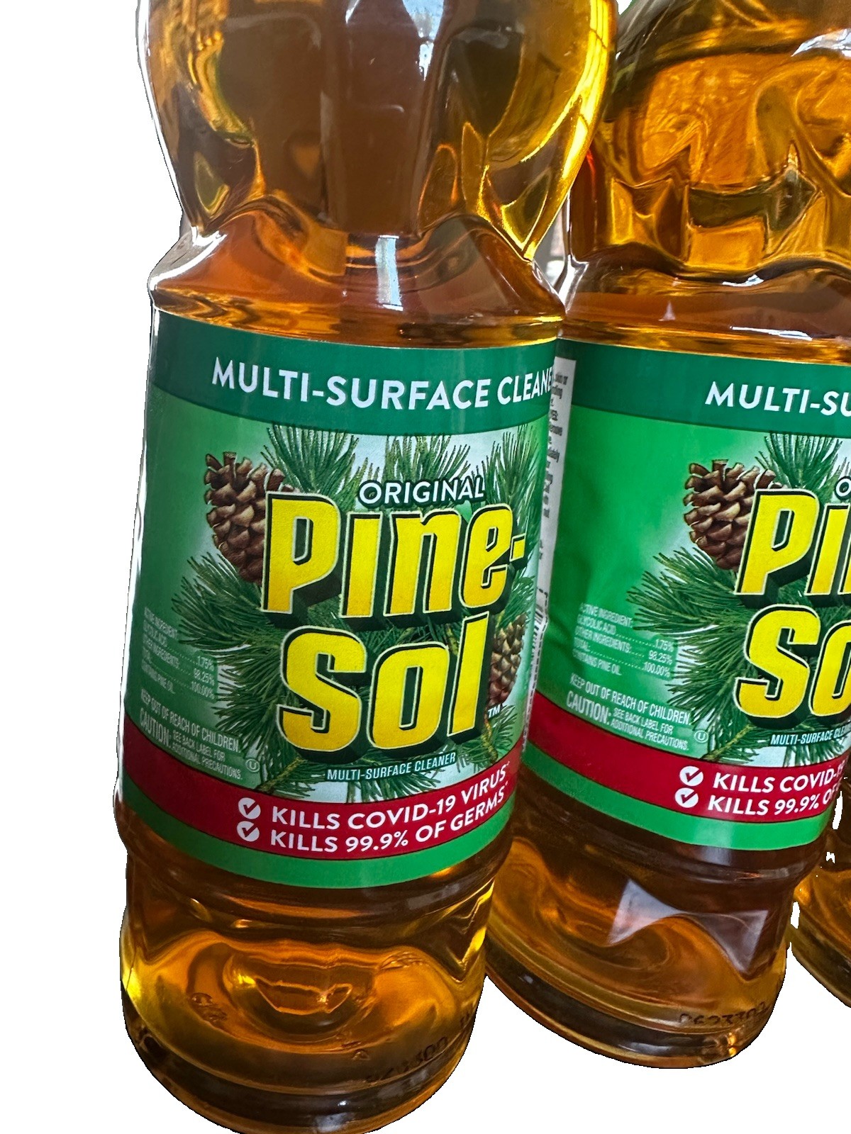 3 Lot Pine Sol Original Formula With Pine Oil Multi Surface Cleaner 24oz