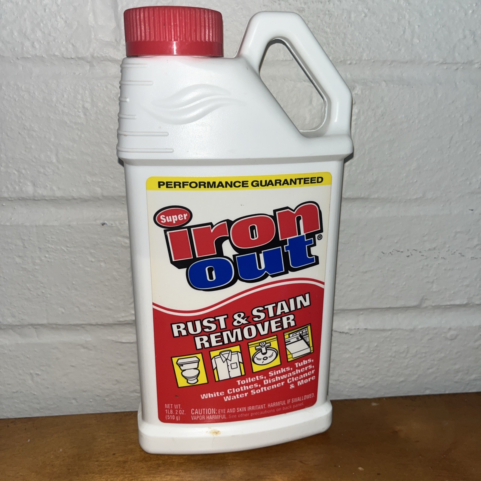 SUPER IRON OUT- Powder Rust Stain Remover 1 lb 2 oz, NOS, DISCONTINUED, Rare