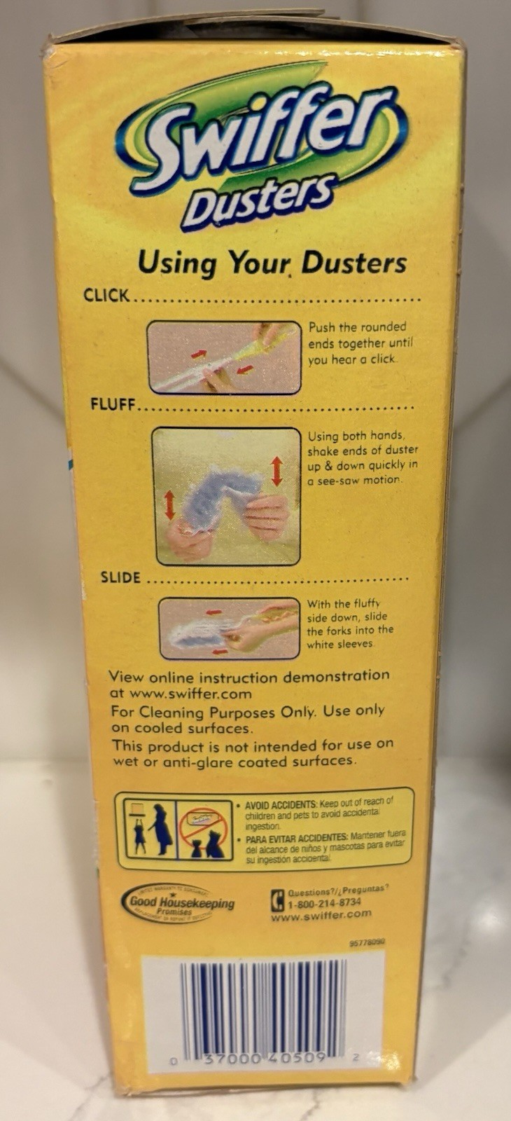 Swiffer Duster Starter Kit 5 Dusters / 1 Handle