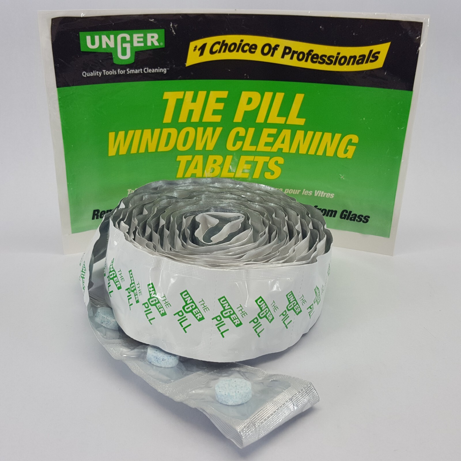 Unger The Pill Window Cleaning Tablets – 100 Tablets