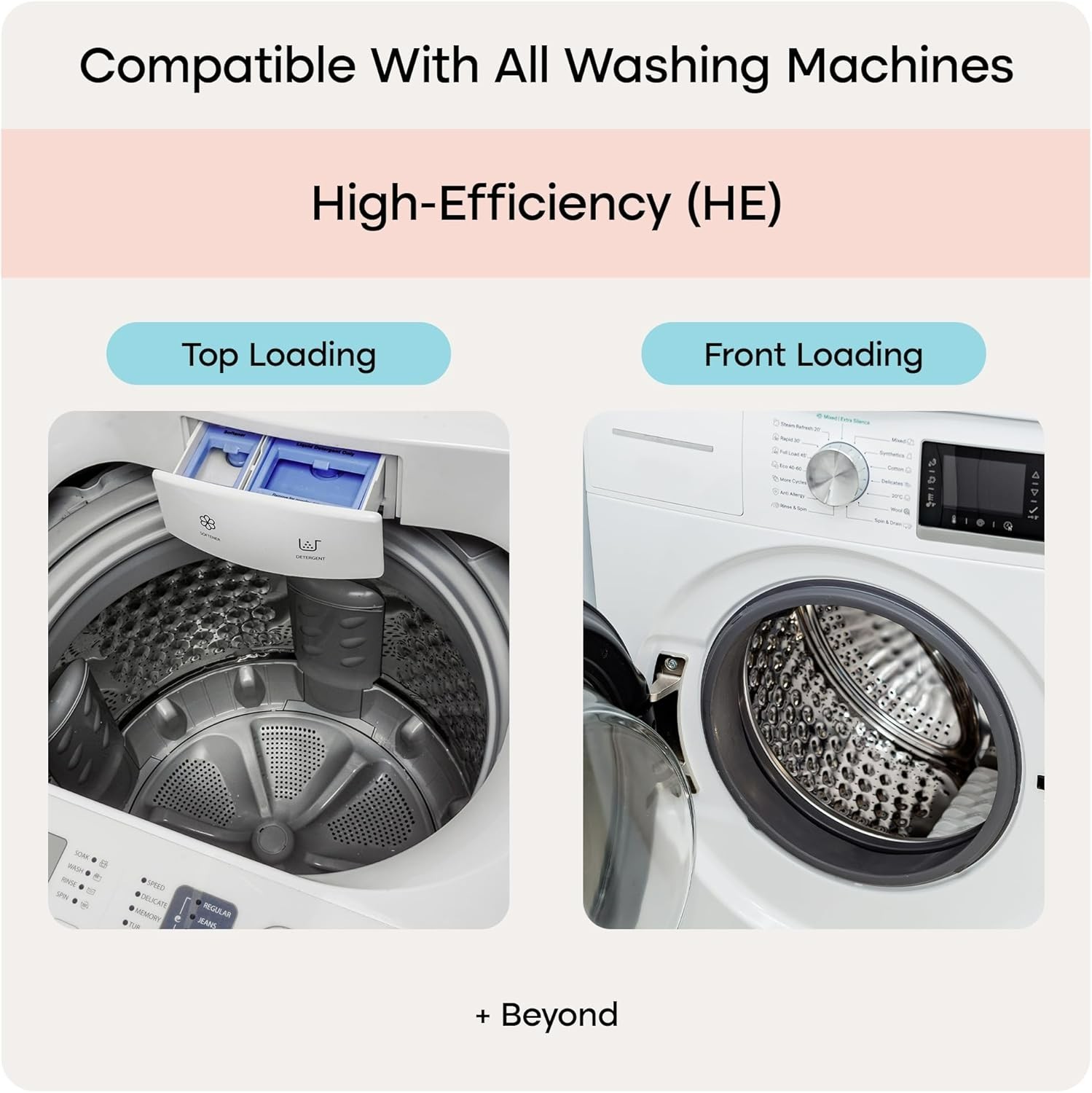 Washing Machine Cleaner Tablets – 24 Pack for a 12 Month Supply. Formulated for