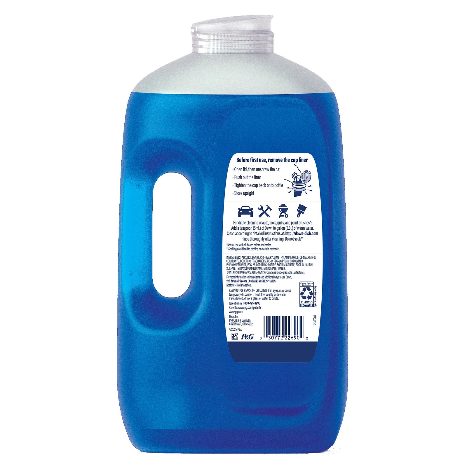 Dawn Platimum Advanced Power Dishwashing Liquid, 90 fl oz