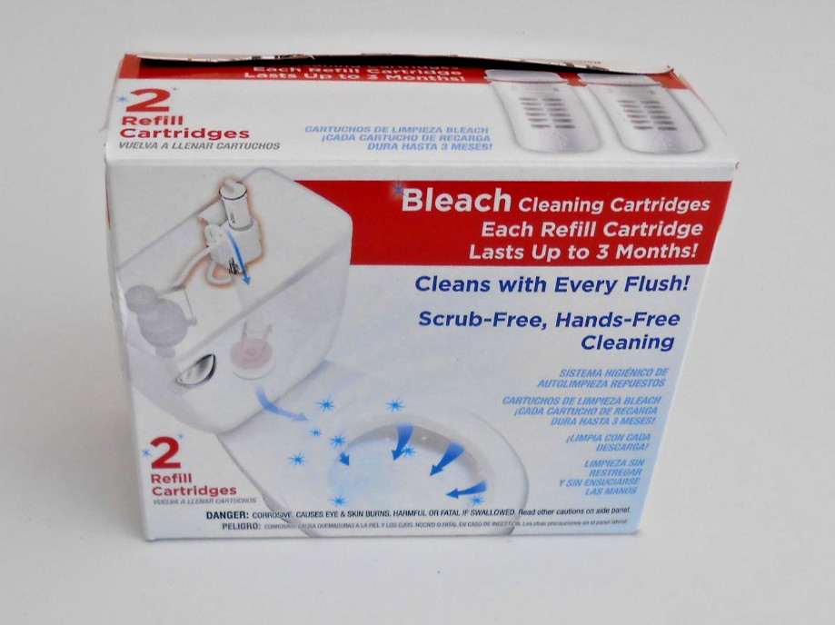 Flush ‘N Sparkle Bleach Toilet Cleaning Refills (2-Pack), Fluidmaster 8302P8