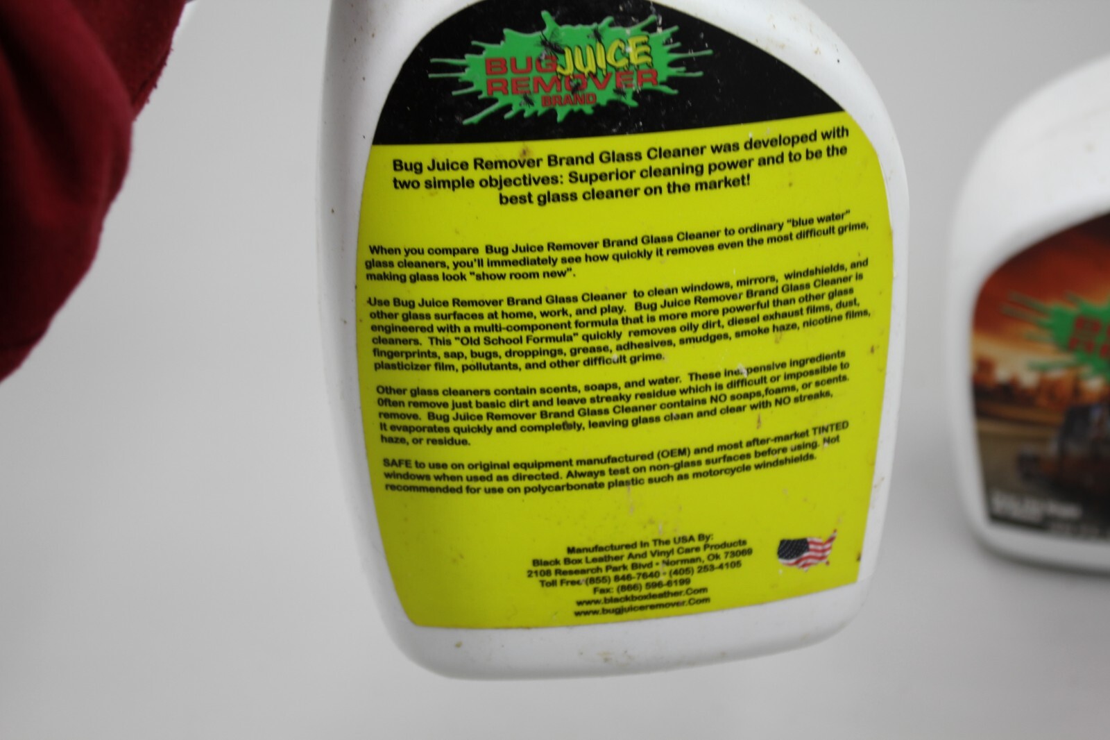 Lot of 3 (32oz) Heavy Duty Bug Juice Remover Glass Cleaner Spray Bottles NEW