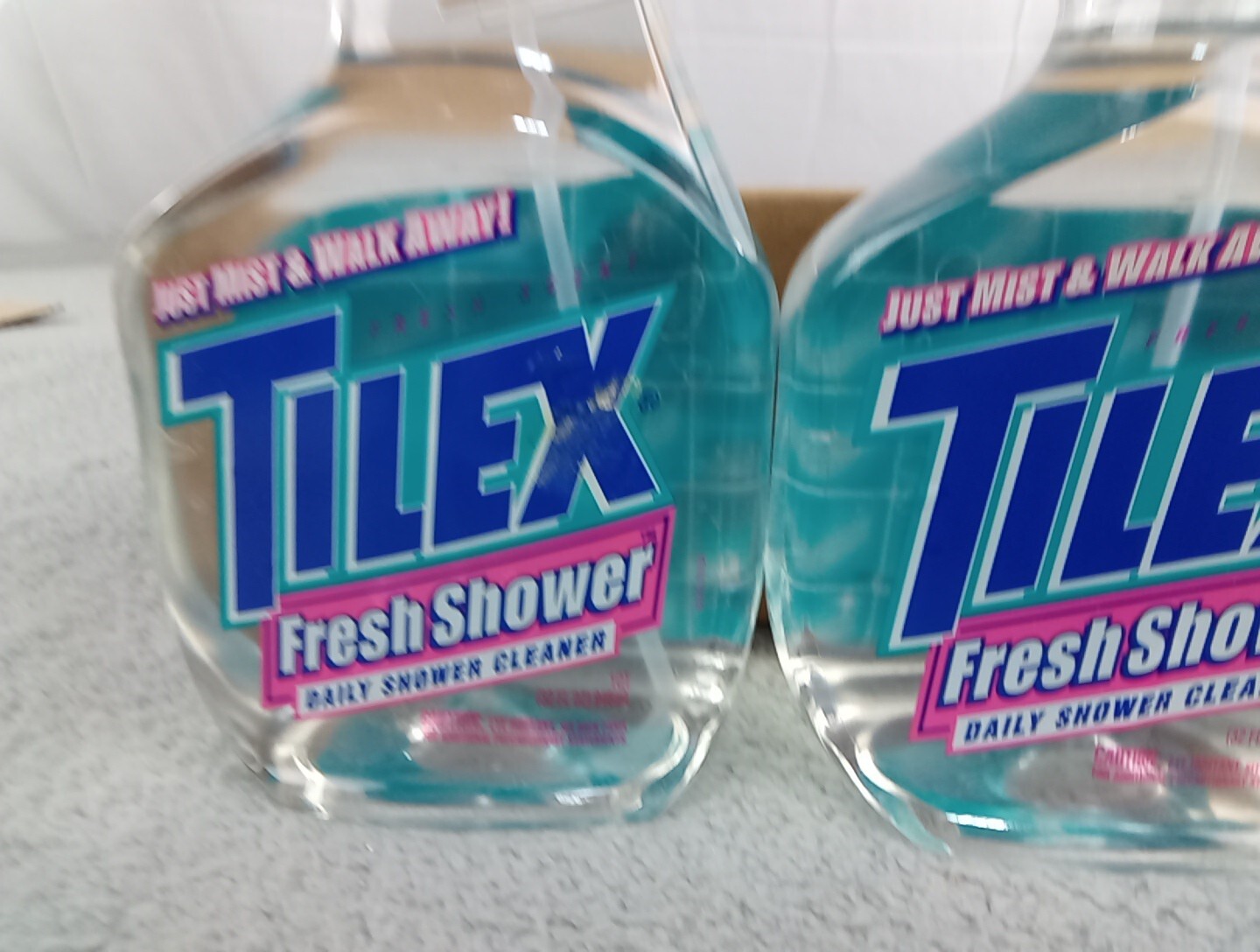 2x Vintage Tilex Fresh Shower Daily Shower Spray Cleaner Discontinued 32oz New