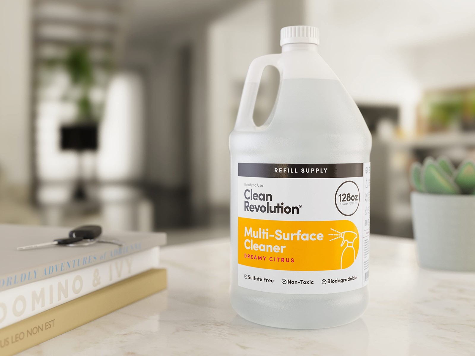 Multi Surface Cleaner Refill Supply, Non-Toxic, Eco-Friendly & Plant-Based, R…