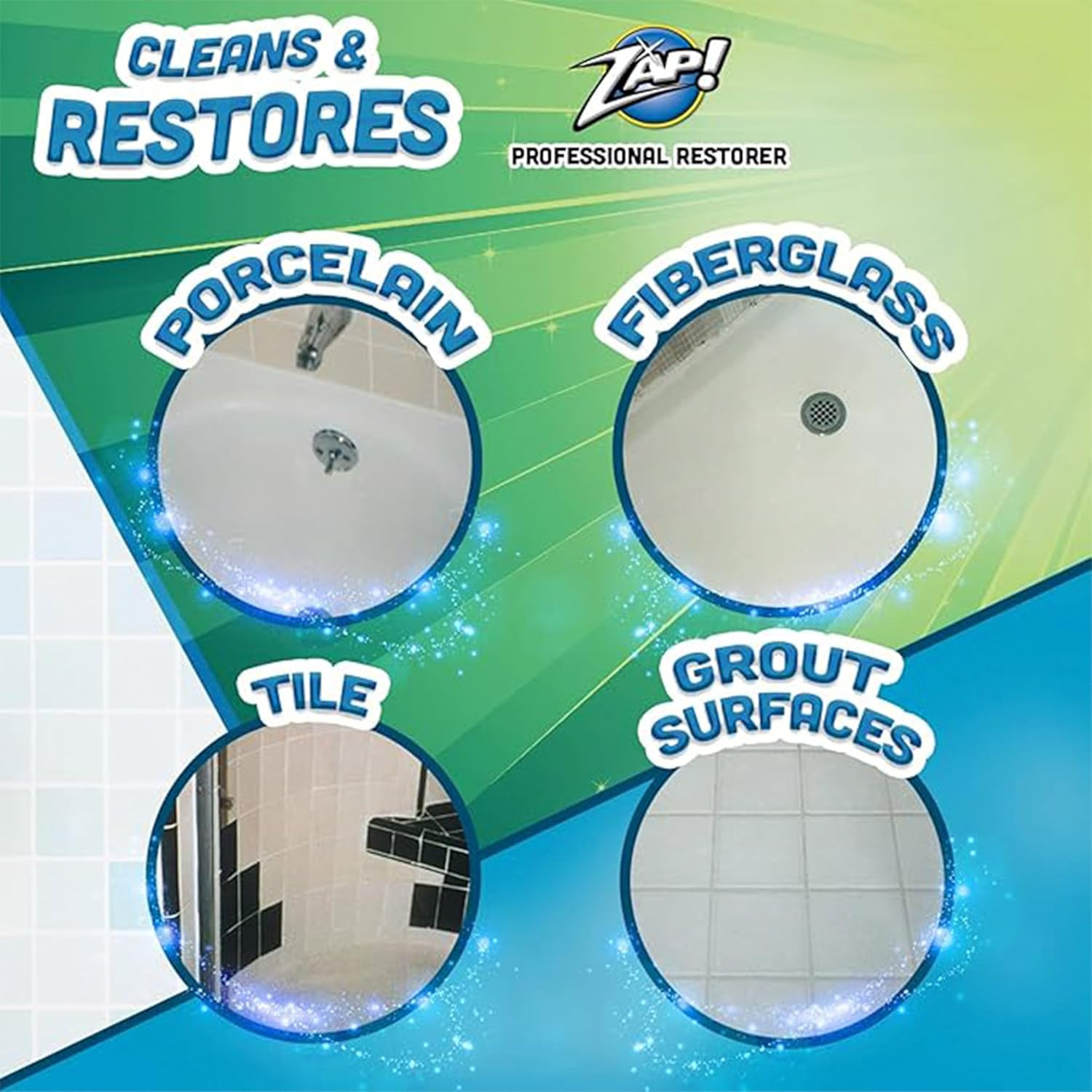 Toilet Bowl Stain Remover | Porcelain Sink, Tub & Bowl | Concentrated Formula Re