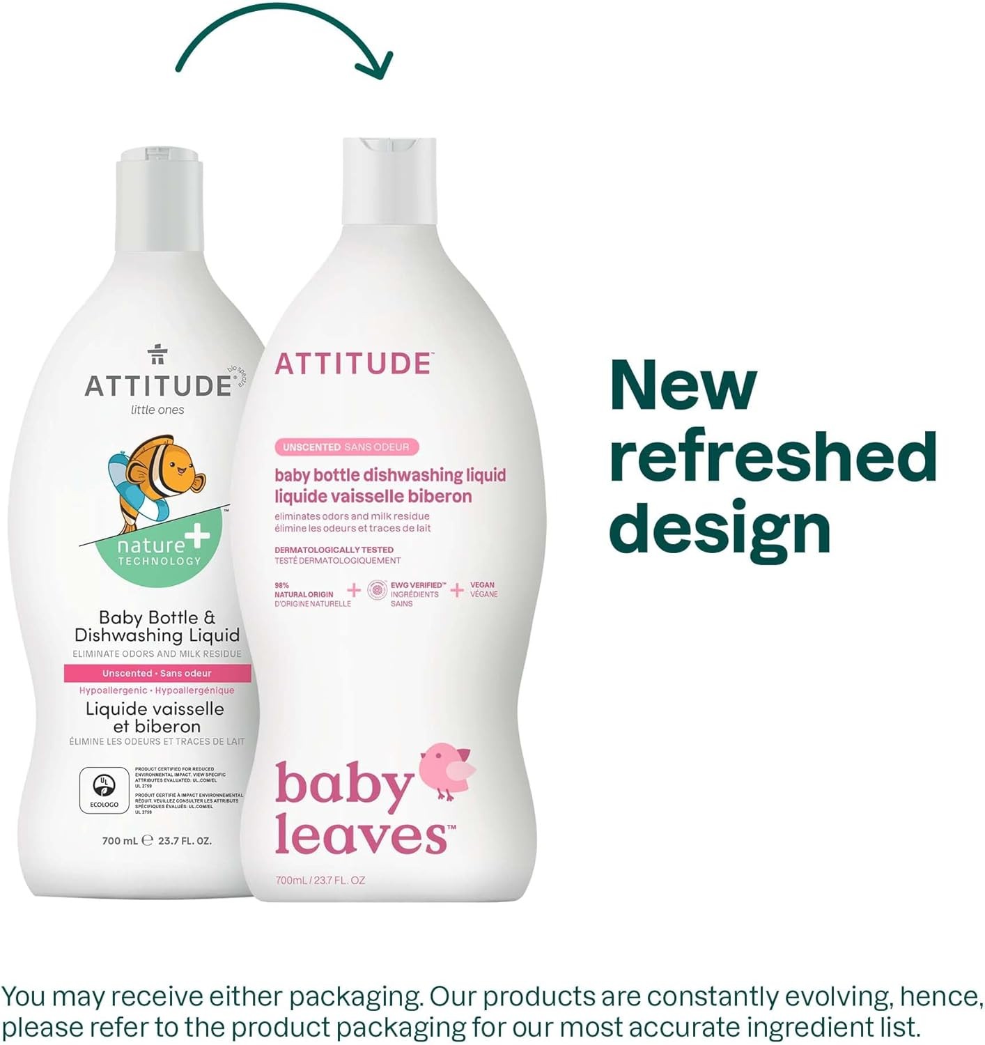 Baby Dish Soap & Bottle Cleaner EWG Verified Dishwashing Liquid No Added