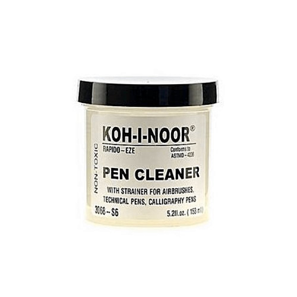 Koh-I-Noor Rapido-Eze Cleaning Solution, 5.2 oz. Fl Oz (Pack of 1), clear