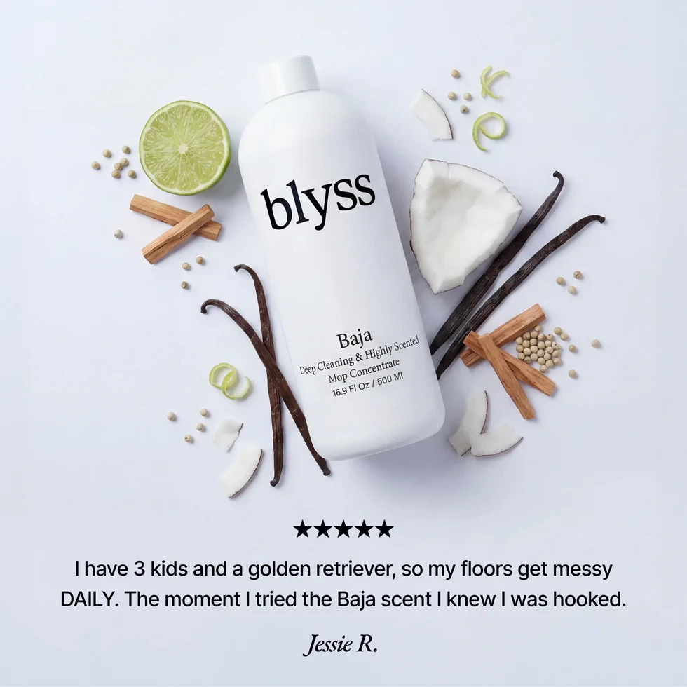 Blyss Mop Soap Baja 16.9 Fl Oz