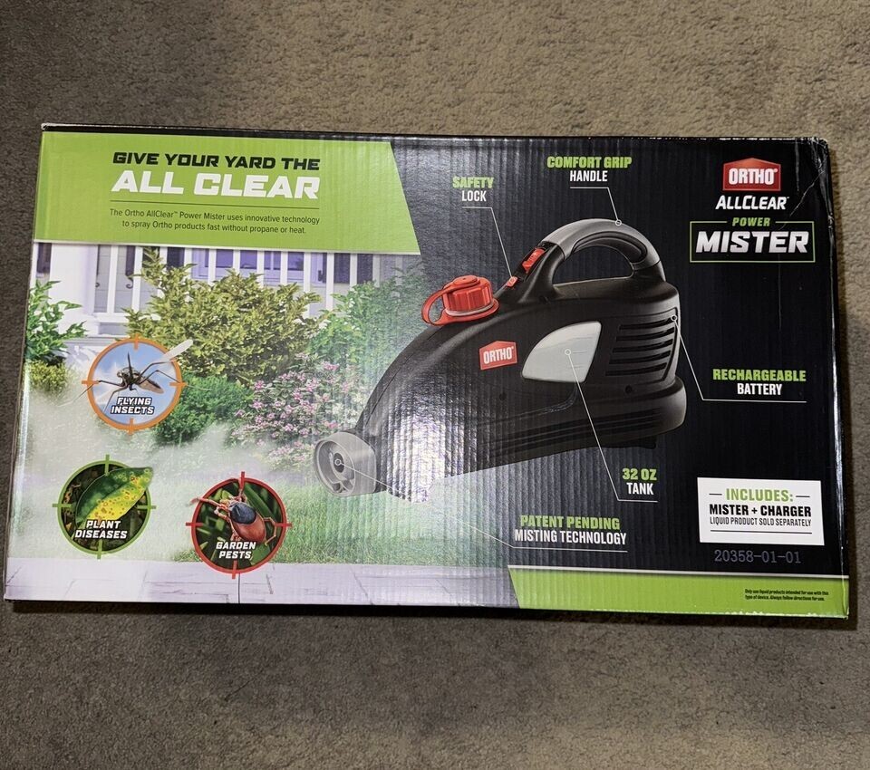 NEW Ortho AllClear 18V Power Mister Lawn / Garden Sprayer FREE SHIPPING