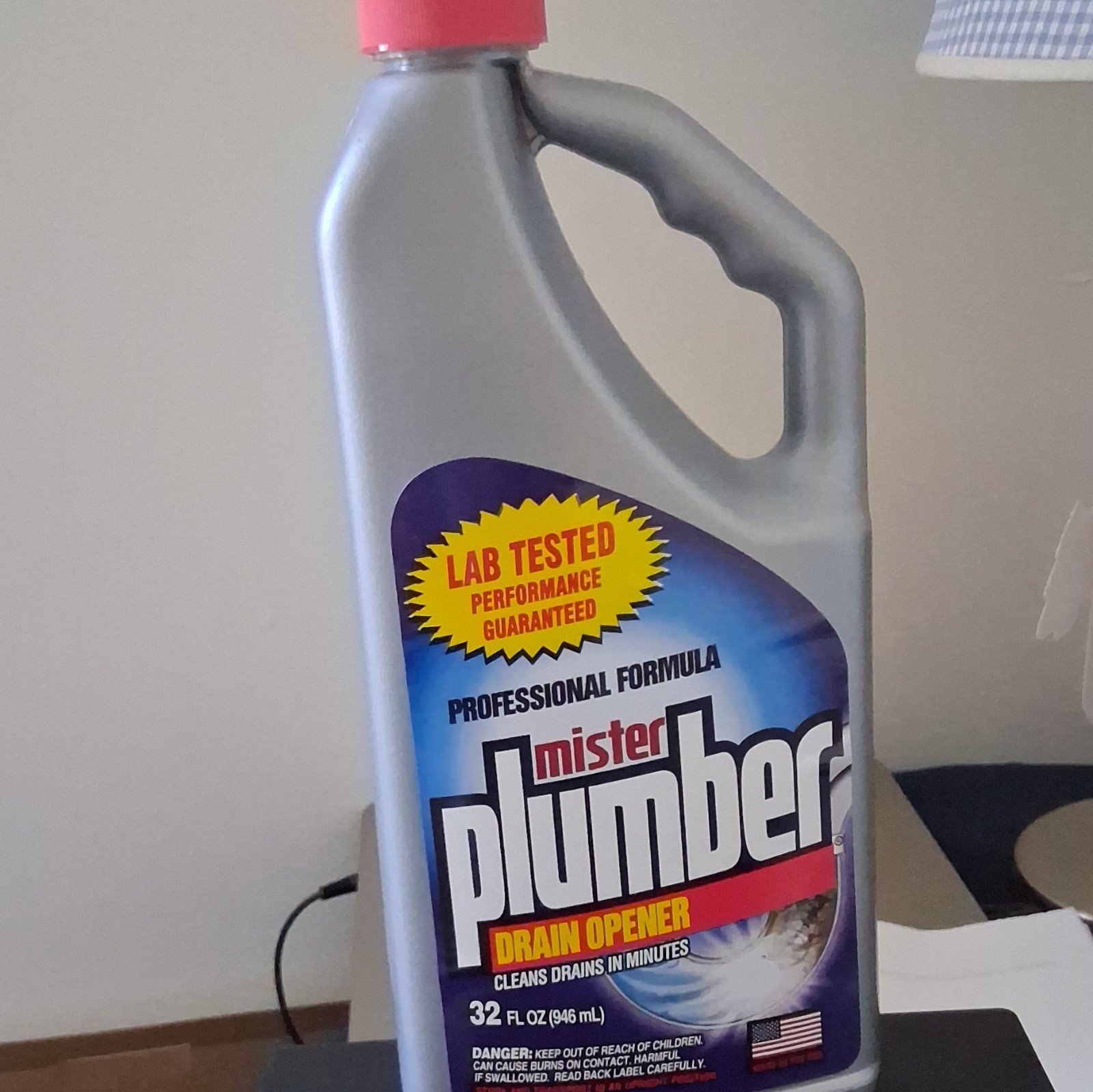 Mister Plumber Professional Formula Drain Opener Liquid 32 fl oz Scent Free