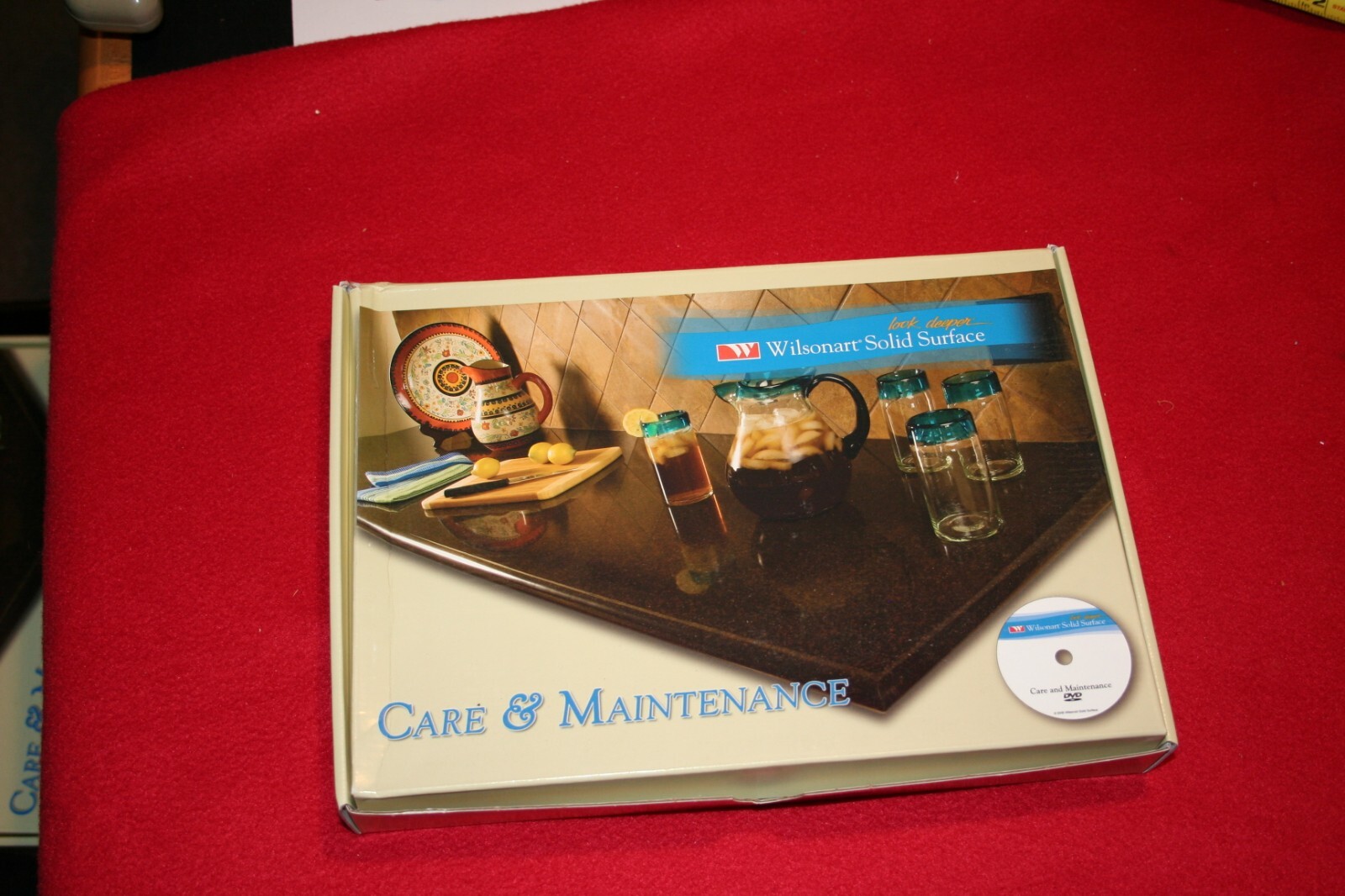 WILSON ART SOLID SURFACE CARE AND USE KIT NOS FOR COUNTERTOPS AND SHOWER WALLS