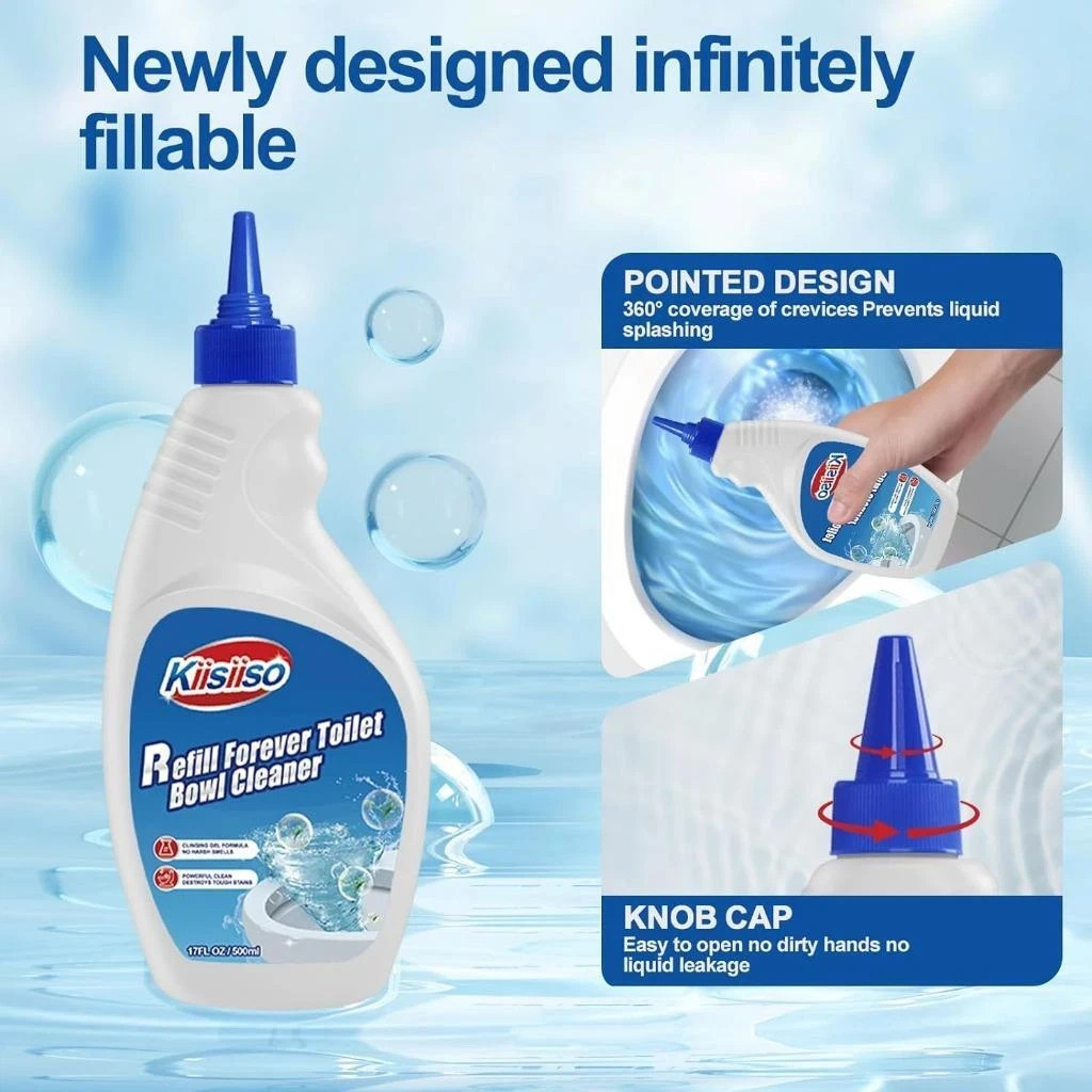 Toilet Bowl Cleaner Tablets Blue Toilet Tank Cleaners, Septic-Safe Hard Water