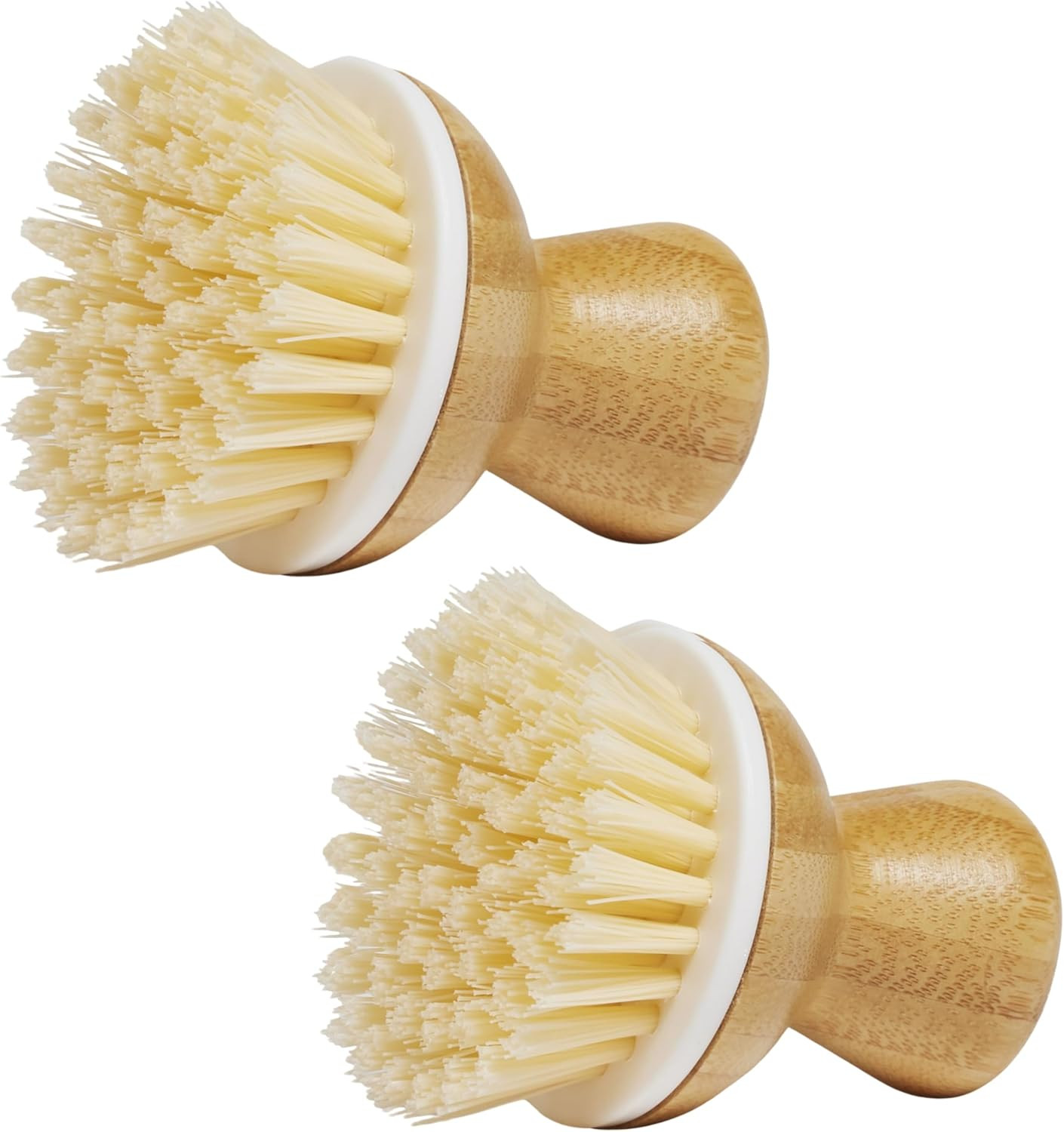 Bubble-Up Dish Brush, 2-Pack, Ergonomically Designed Dish Scrubber, Replacement