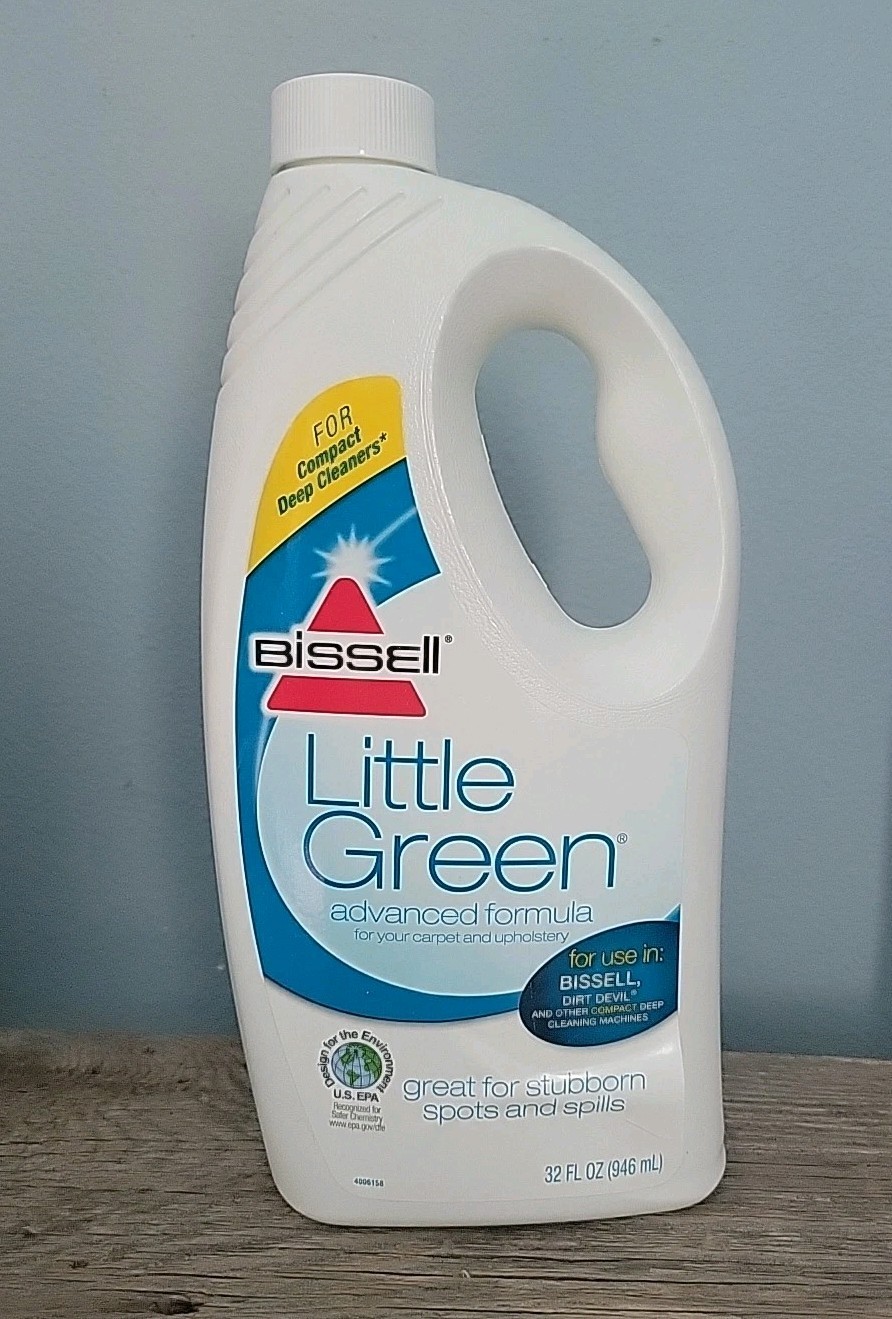Bissell Little Green Advanced 32oz Carpets Upholstery Spot Lifter 2008 Formula
