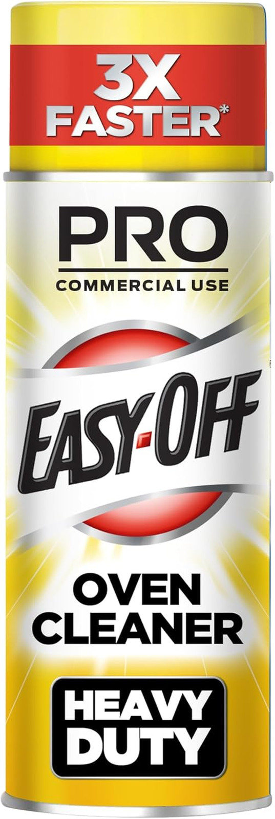 Easy-Off Professional Oven & Grill Cleaner, Removes Tough Burnt on Food and Grea