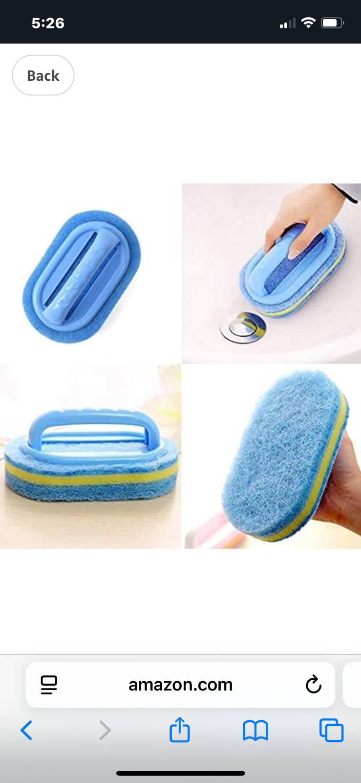 Brush for Bathroom Kitchen Bathtub Toilet Cleaner ( 4pcs)