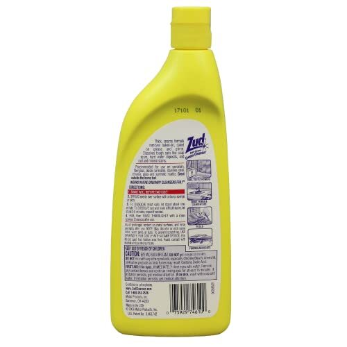 Zud Cream Cleanser Bleach Free Bathroom Cleaner 19 Fl Oz Pack of 2