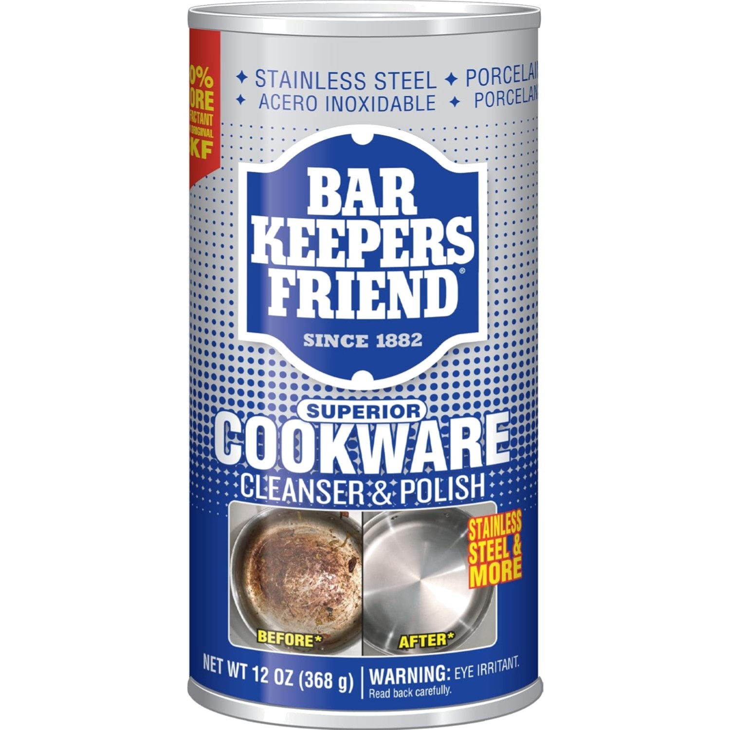 Cookware Cleaner Degreaser Polish Stainless Steel 12oz versatile kitchen use