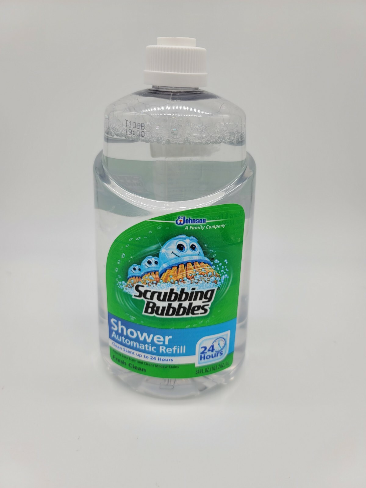 Scrubbing Bubbles Automatic Shower Cleaner Refill 34oz Fresh Clean New