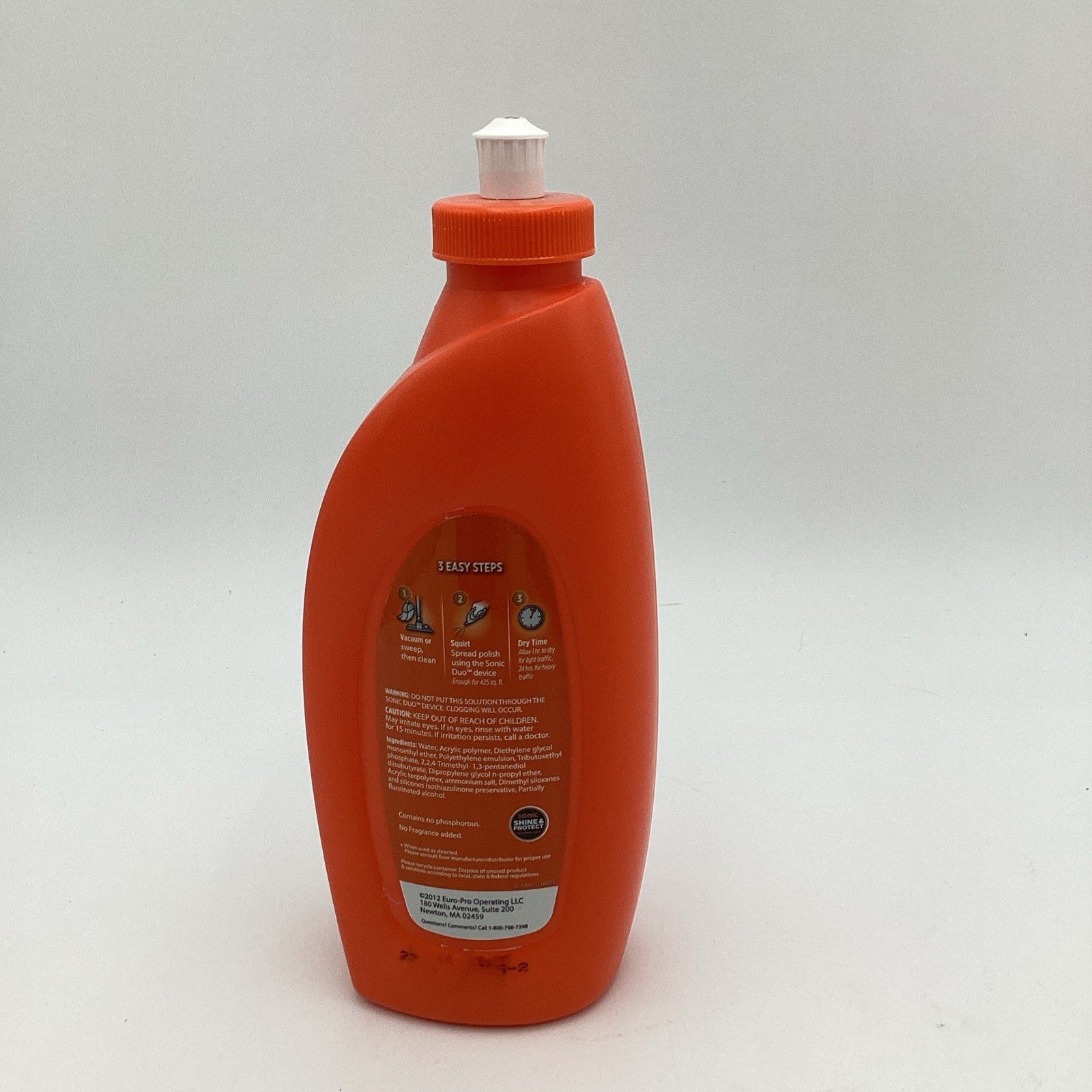 Shark Wood And Hard Floor Polish High Gloss Bottle 16 Oz. Safe For All Floors