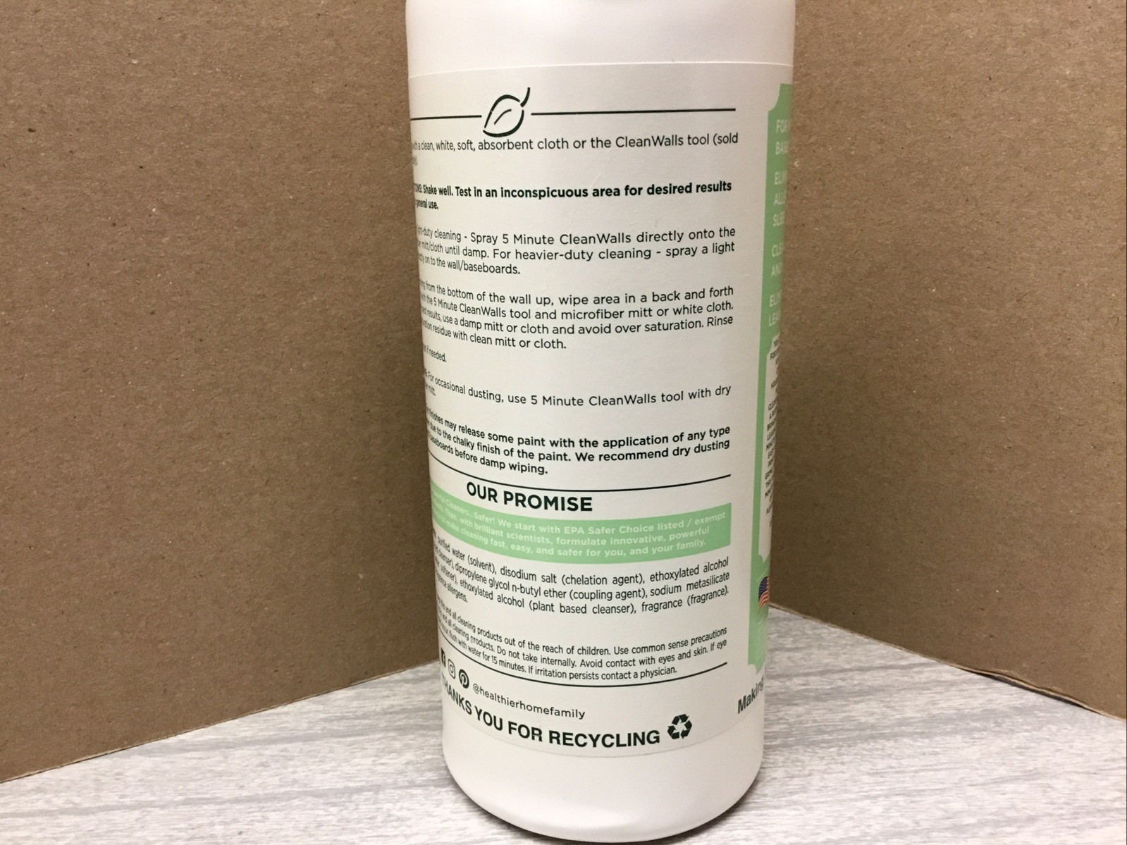 Chomp Healthier Home Everyday Wall Cleaner- 32 Fl Oz Bottle