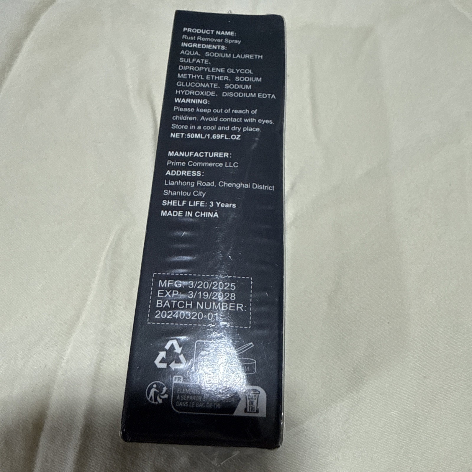 NEXA Rust Remover Spray Fast-Acting Multi-Surface Cleaner 50mL (in USA)