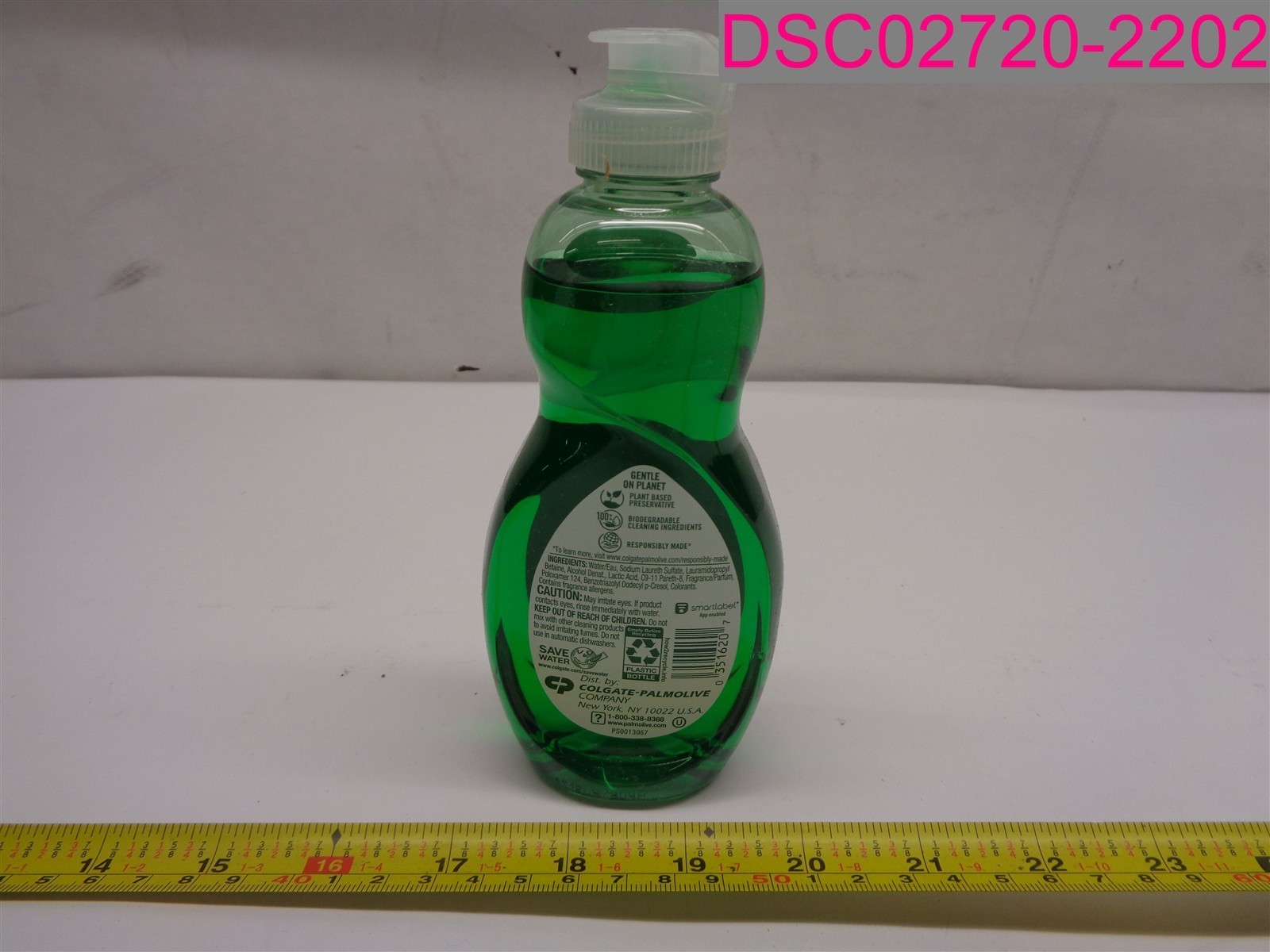 QTY=384 fl.oz (48×8 fl.oz Bottles);Palmolive Ultra Strength Dish Liquid US07365A