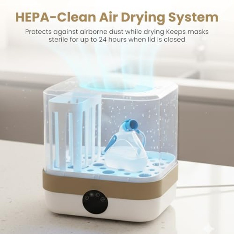 Cleaner and Sanitizing Machine, Cleaning Machine for Masks & Bottles Steam Clean