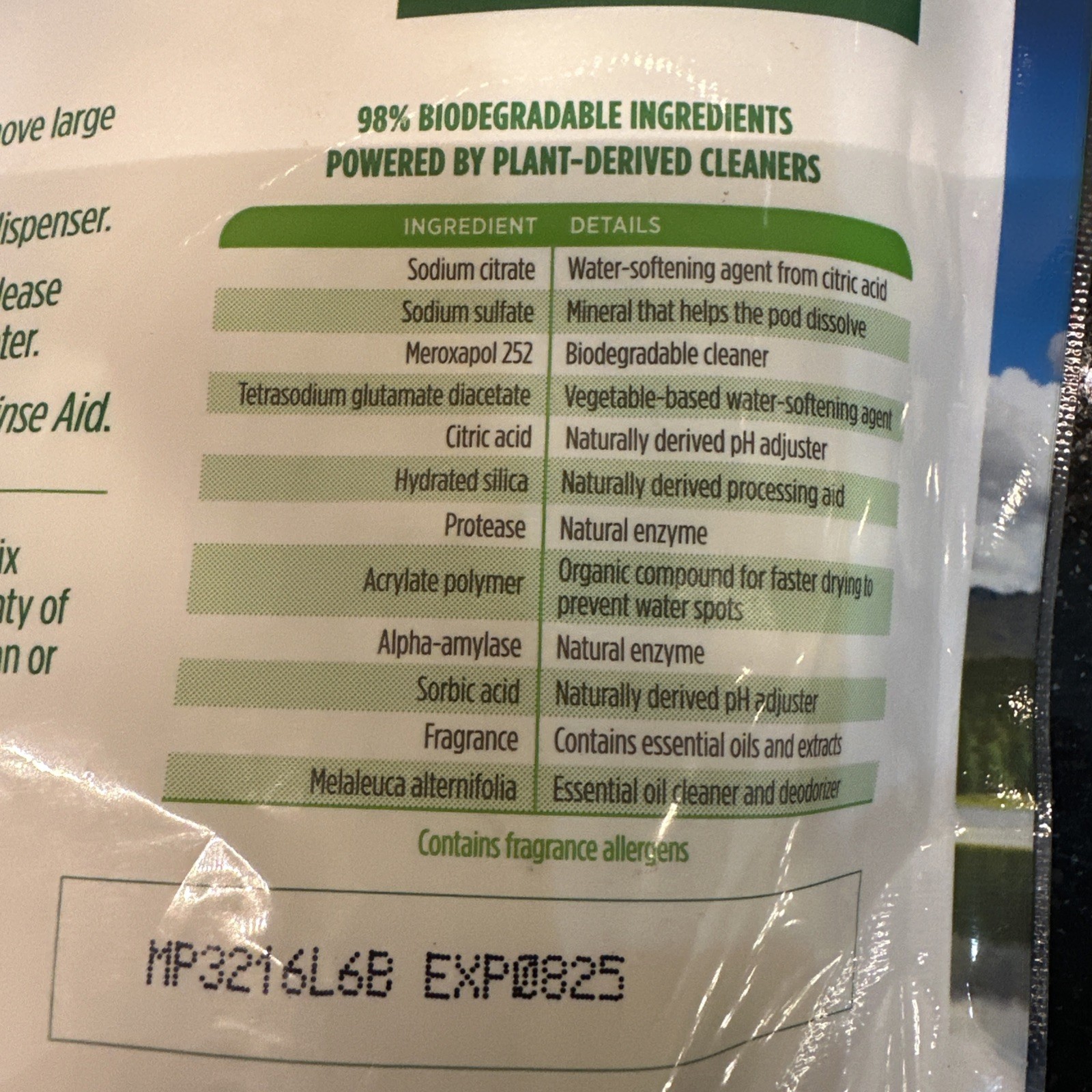 NEW 30 Pk DIAMOND BRITE Melaleuca DISHWASHER DETERGENT EA PODS Eco Sense Sealed
