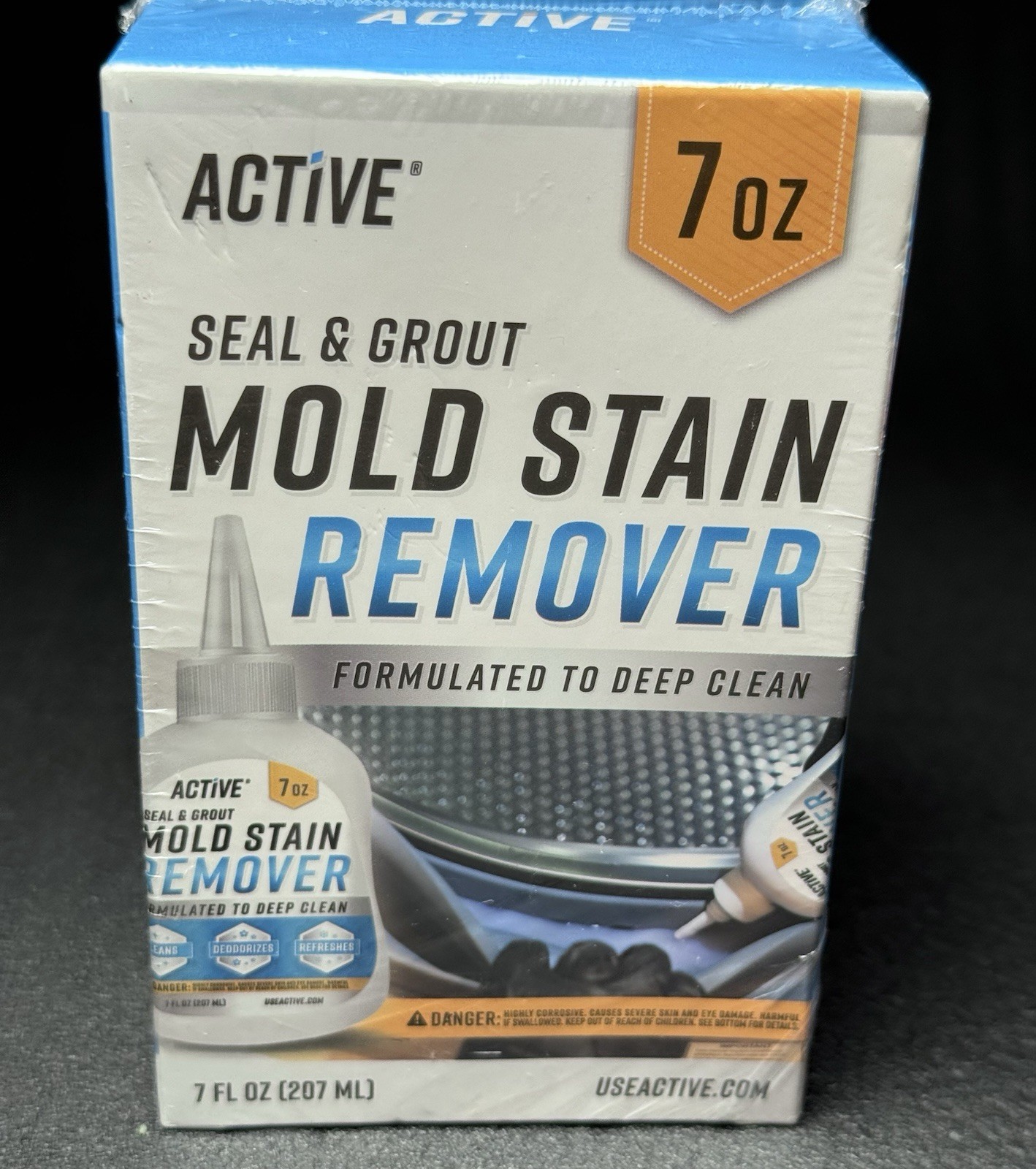 Active Seal & Grout Mold Stain Remover Deep Clean 7oz