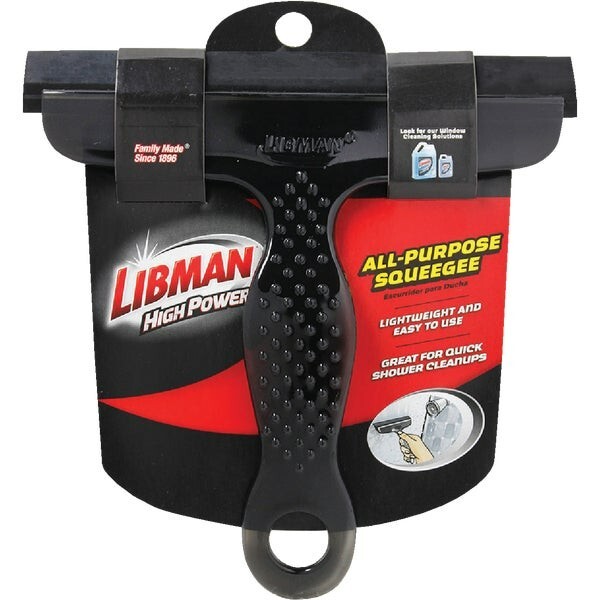 (12)-Libman High Power 6.5 In. Rubber Squeegee easy to use Model: 182