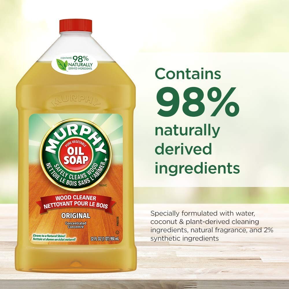 Murphy Oil Soap Wood Cleaner 32 Fluid Ounce (Pack Of 3)