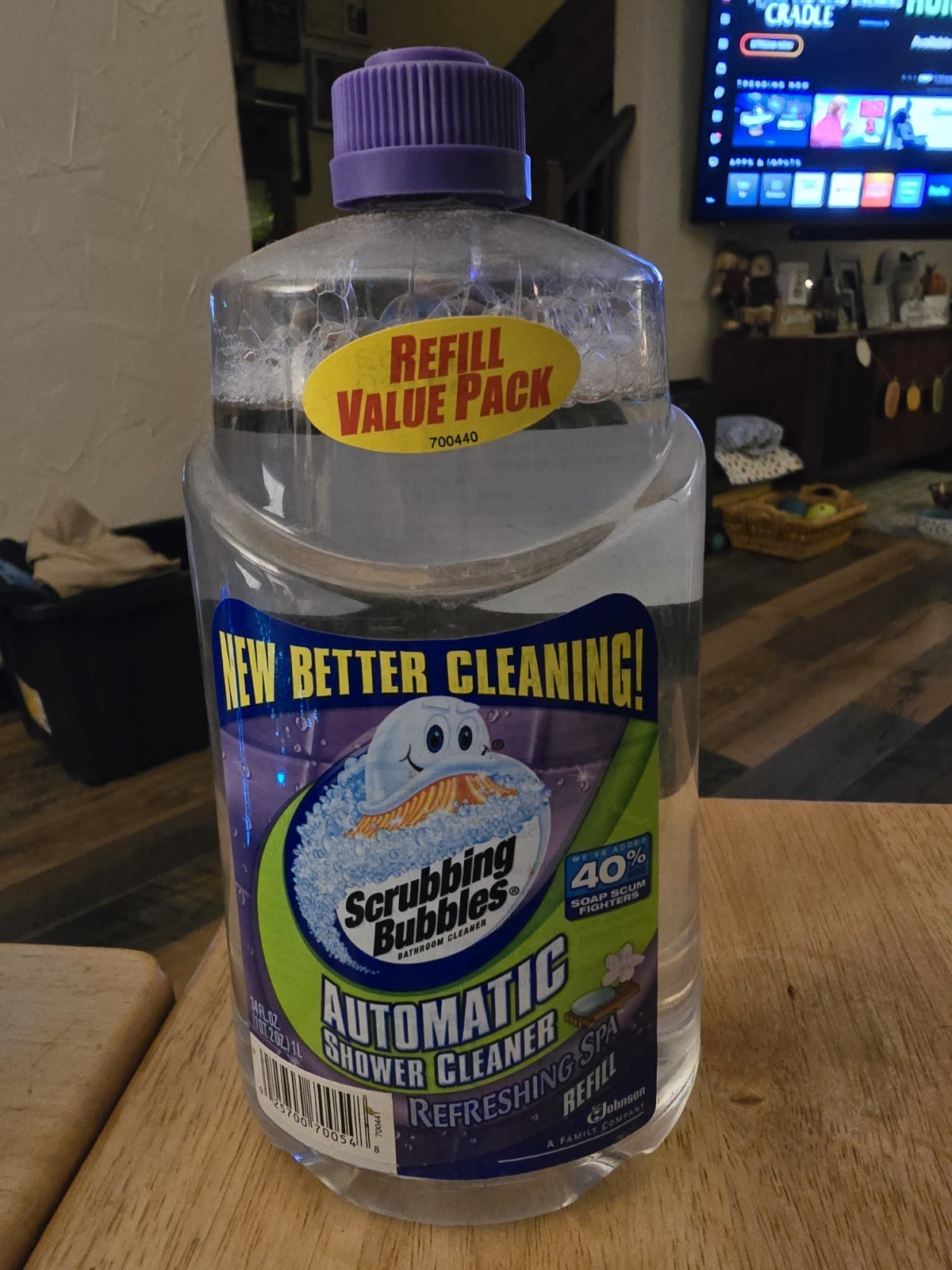 Scrubbing Bubbles Automatic Shower Cleaner Refill 34oz