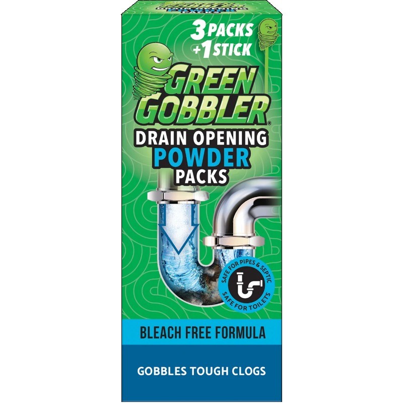 Green Gobbler 8.25 oz. Draining Opening Pacs (3 Count)